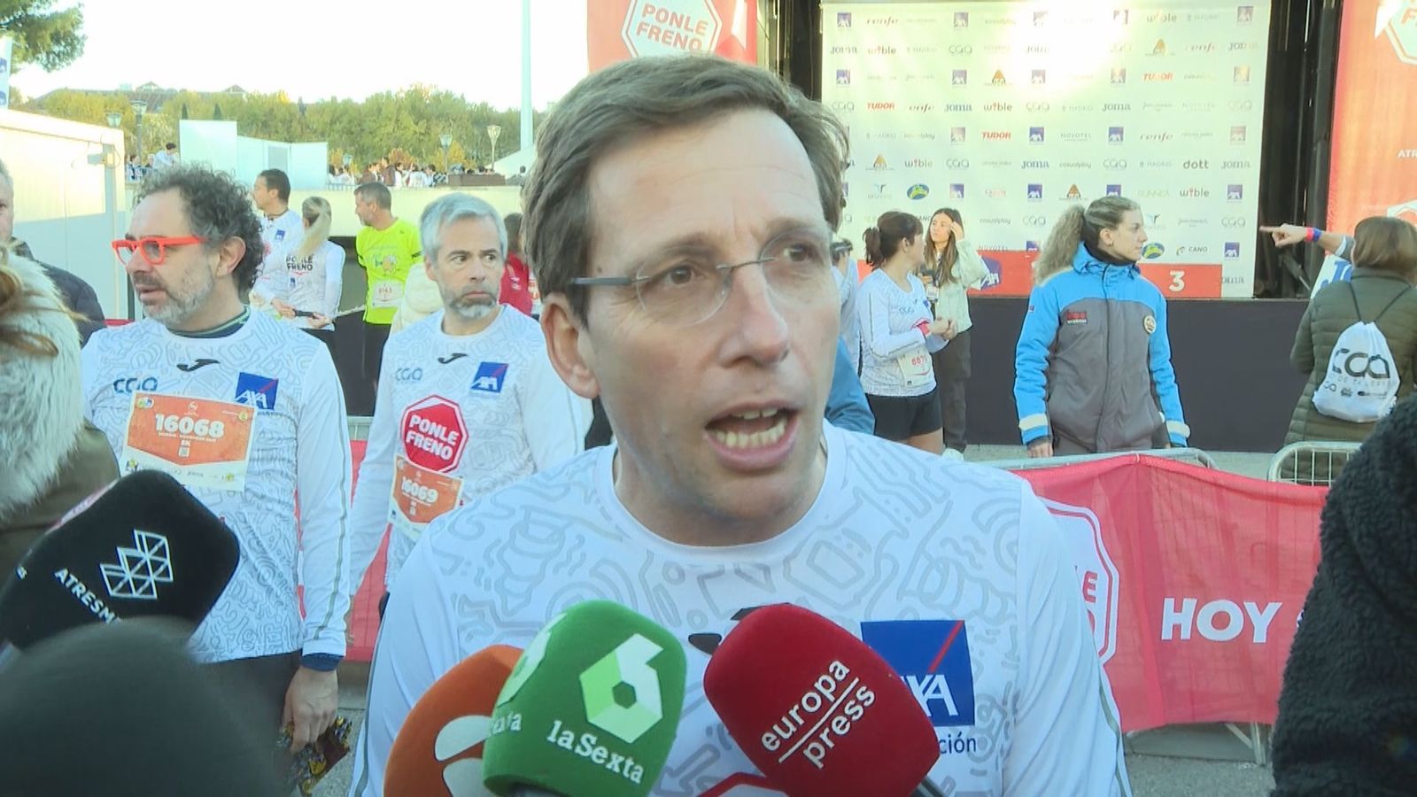 Almeida condena la violencia en las manifestaciones en Ferraz