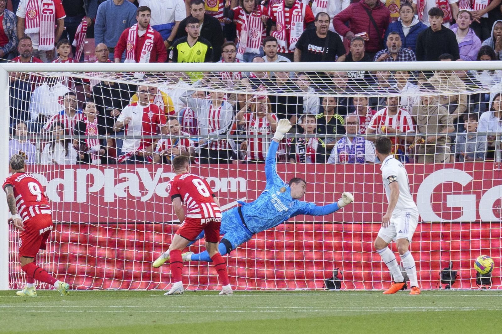 Castellanos para el 1-0 al Real Madrid