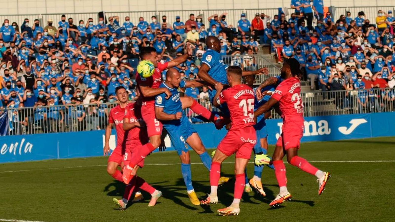 Momento del Fuenla - Leganés