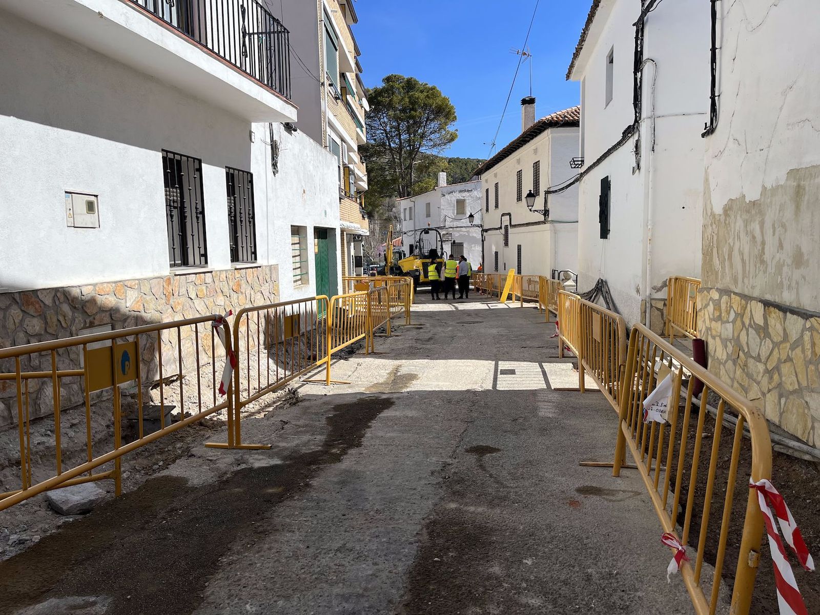La Calle de Carlos Ruiz de Villar del Olmo, en obras