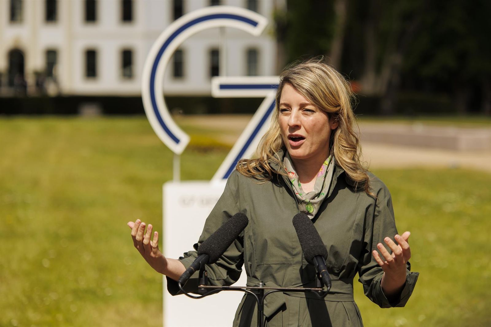Melanie Joly, ministra de Exteriores de Canadá