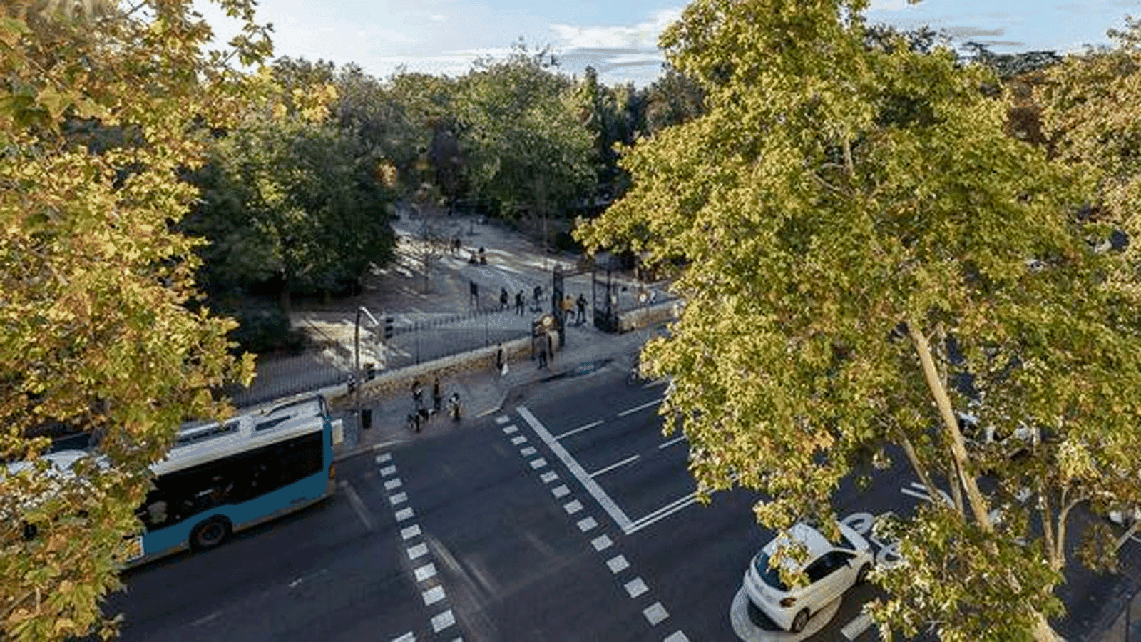 Calle de Menéndez Pelayo en Madrid