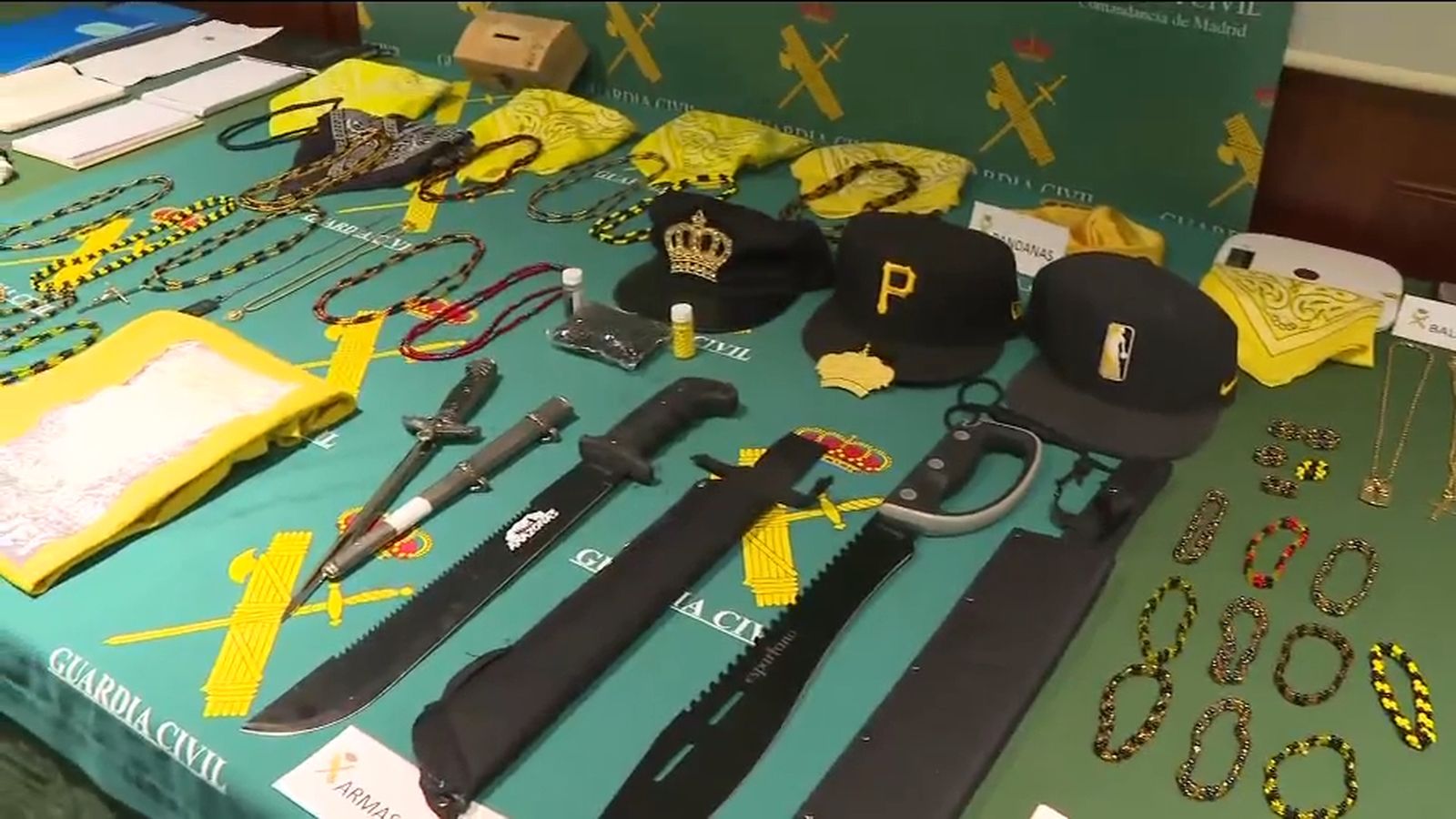 Operación de la Guardia Civil contra los Latin Kings