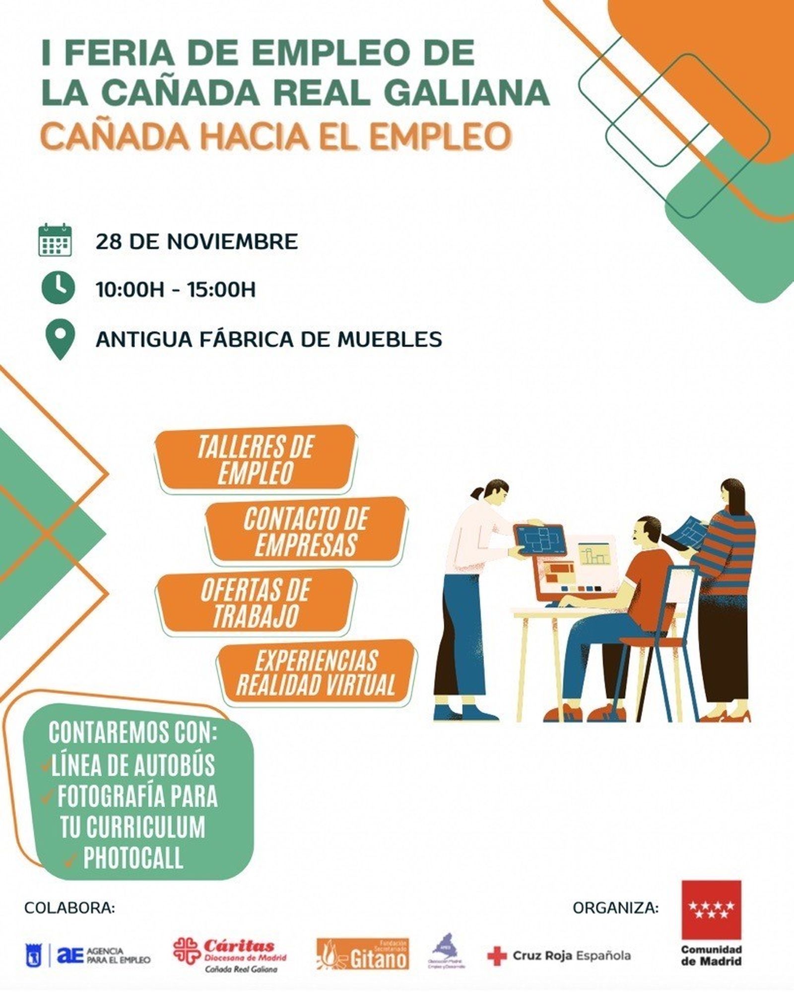 1º Feria de Empleo de la Cañada Real