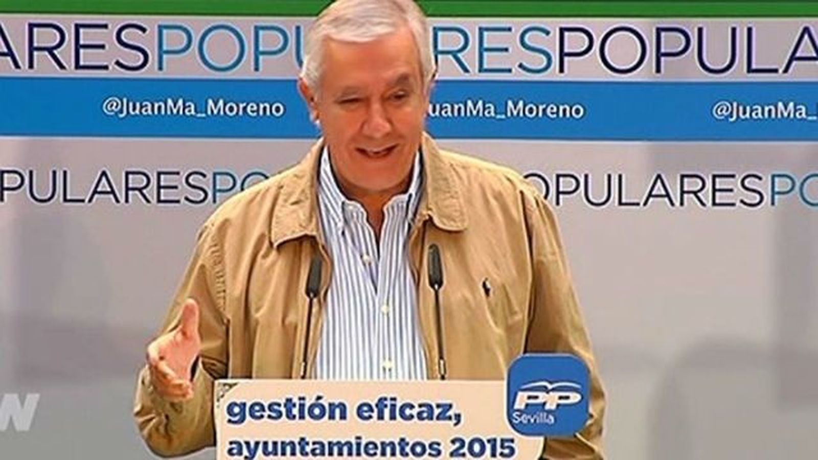 Arenas al PSOE: No aceptamos lecciones de lucha contra la corrupción de nadie