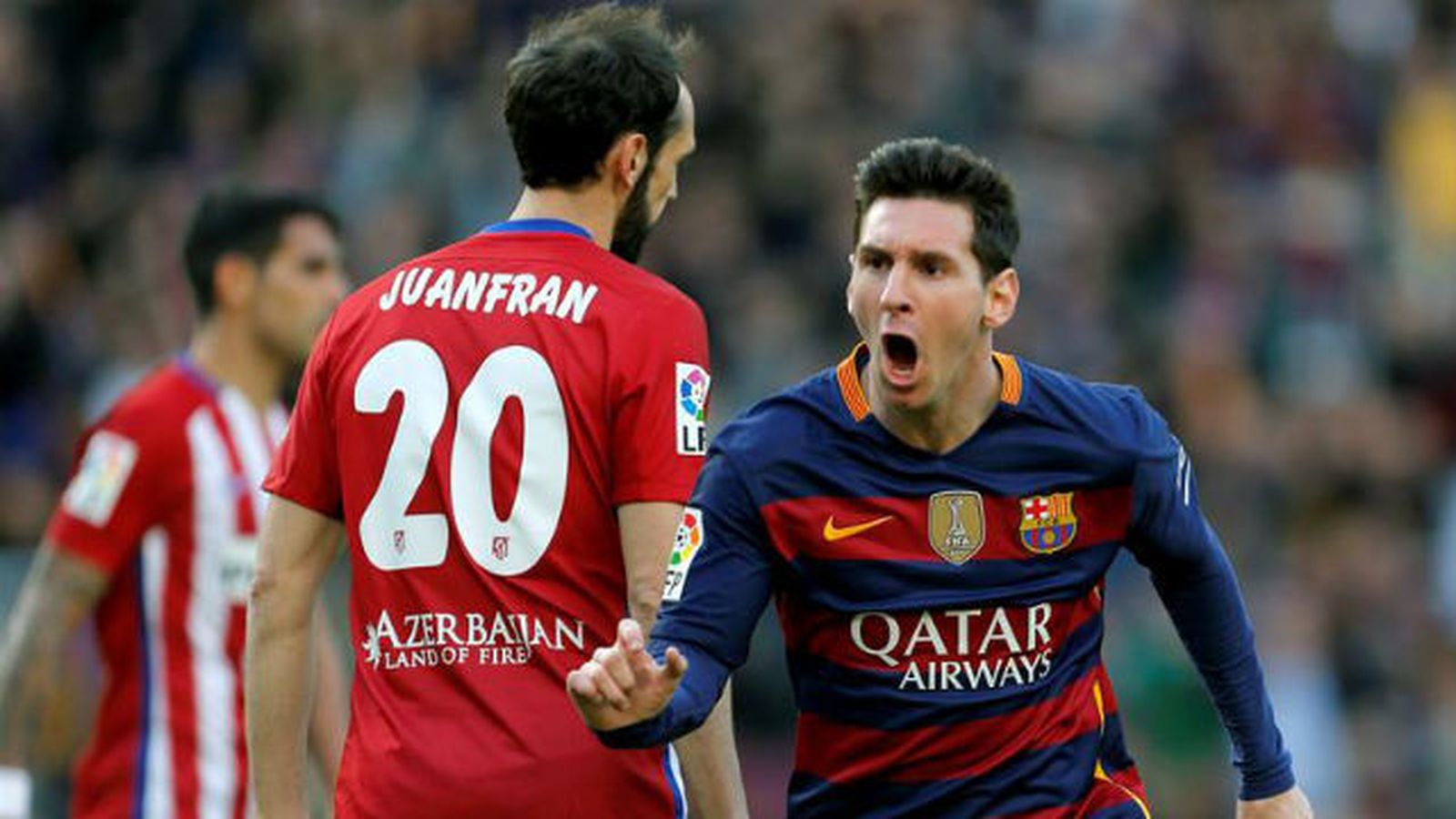 Messi ante el At. Madrid