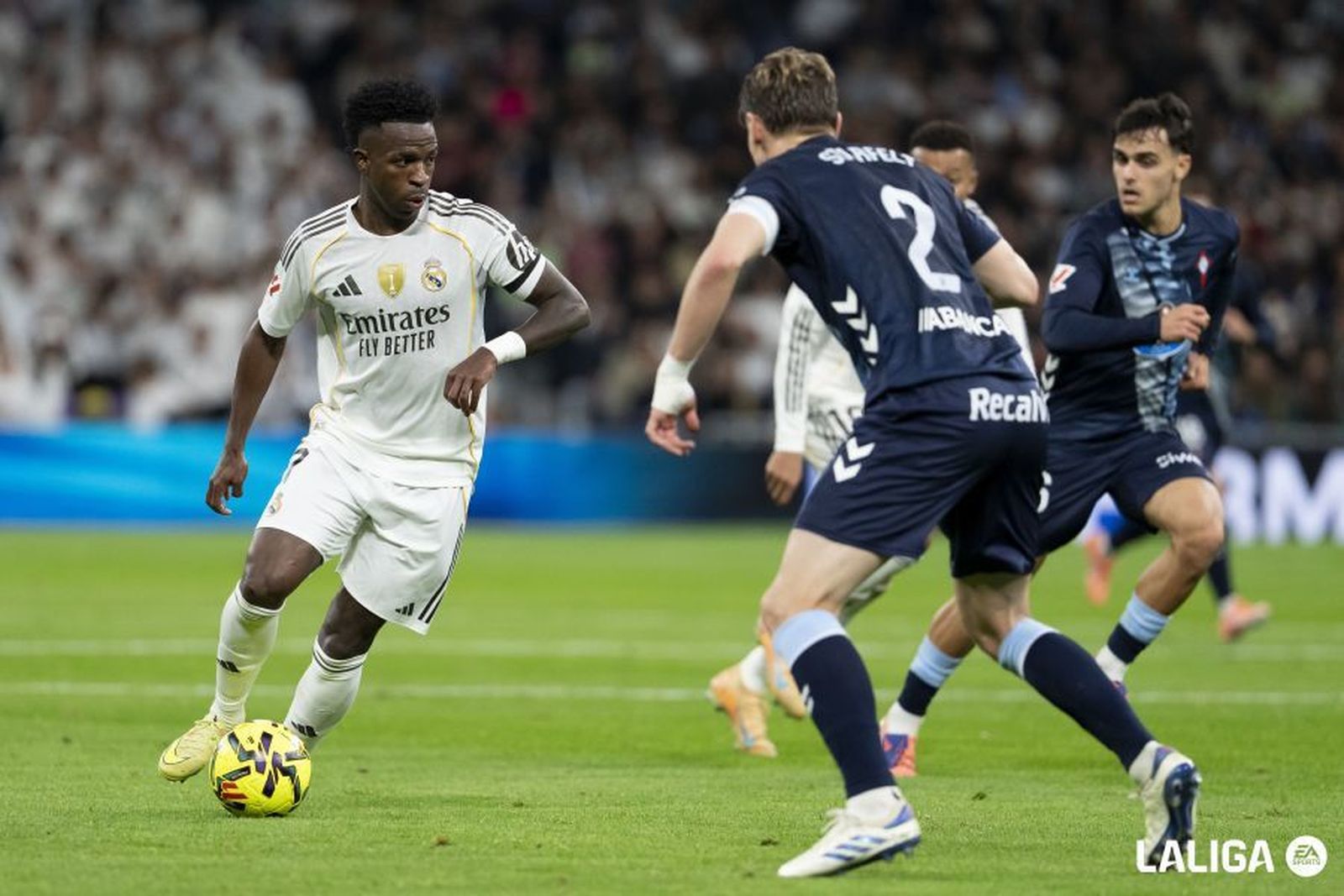 Vinicius ante el Celta