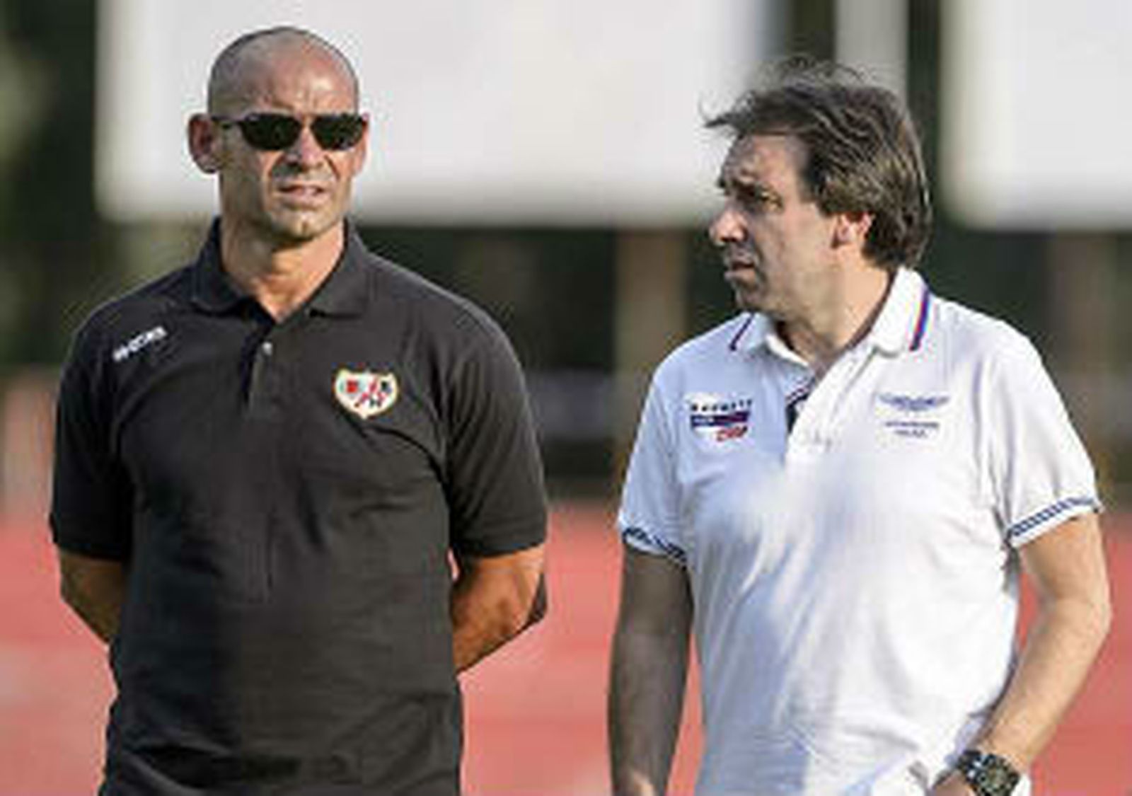 Paco Jémez y Felipe Miñambres