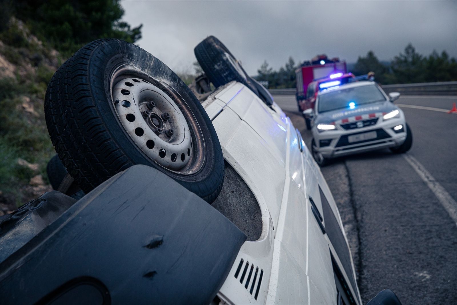 El año 2024 termina con 1.154 muertos en las carreteras en España, un 1% más
