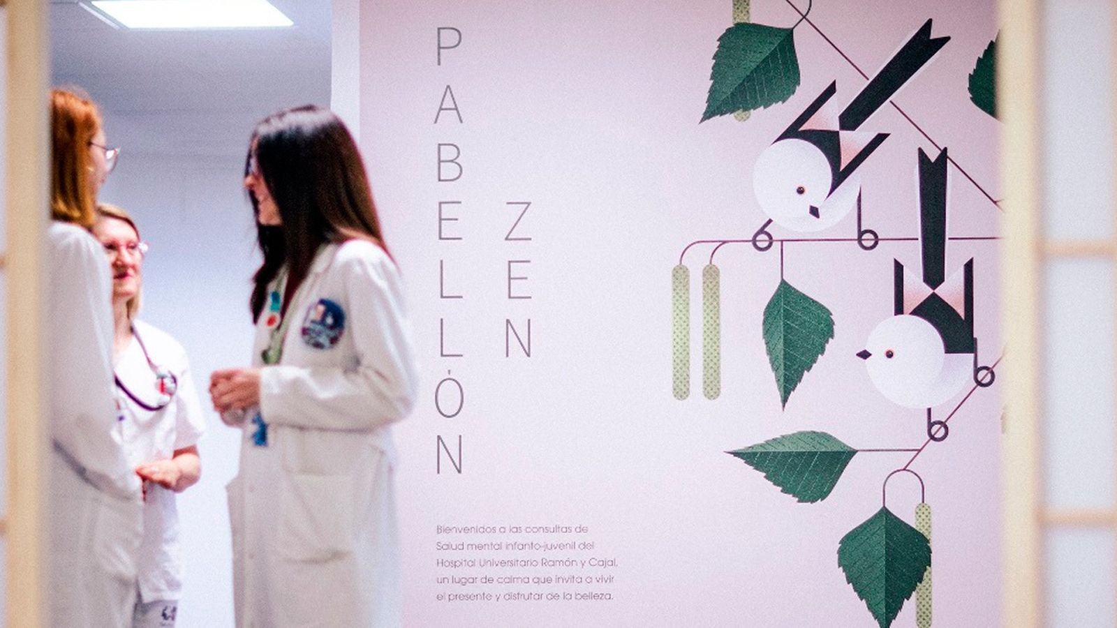 Area de consultas externas  de Psiquiatría Infanto-Juvenil del Hospital Ramón y Cajal