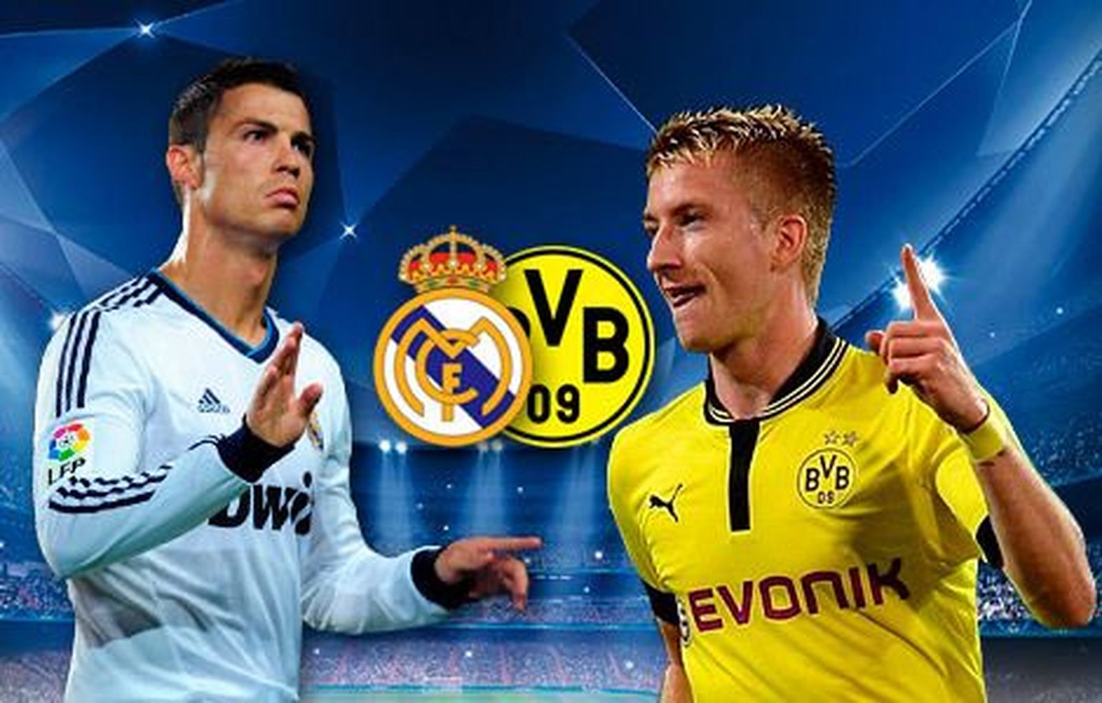 El Borussia, menos poderoso, igual de competitivo