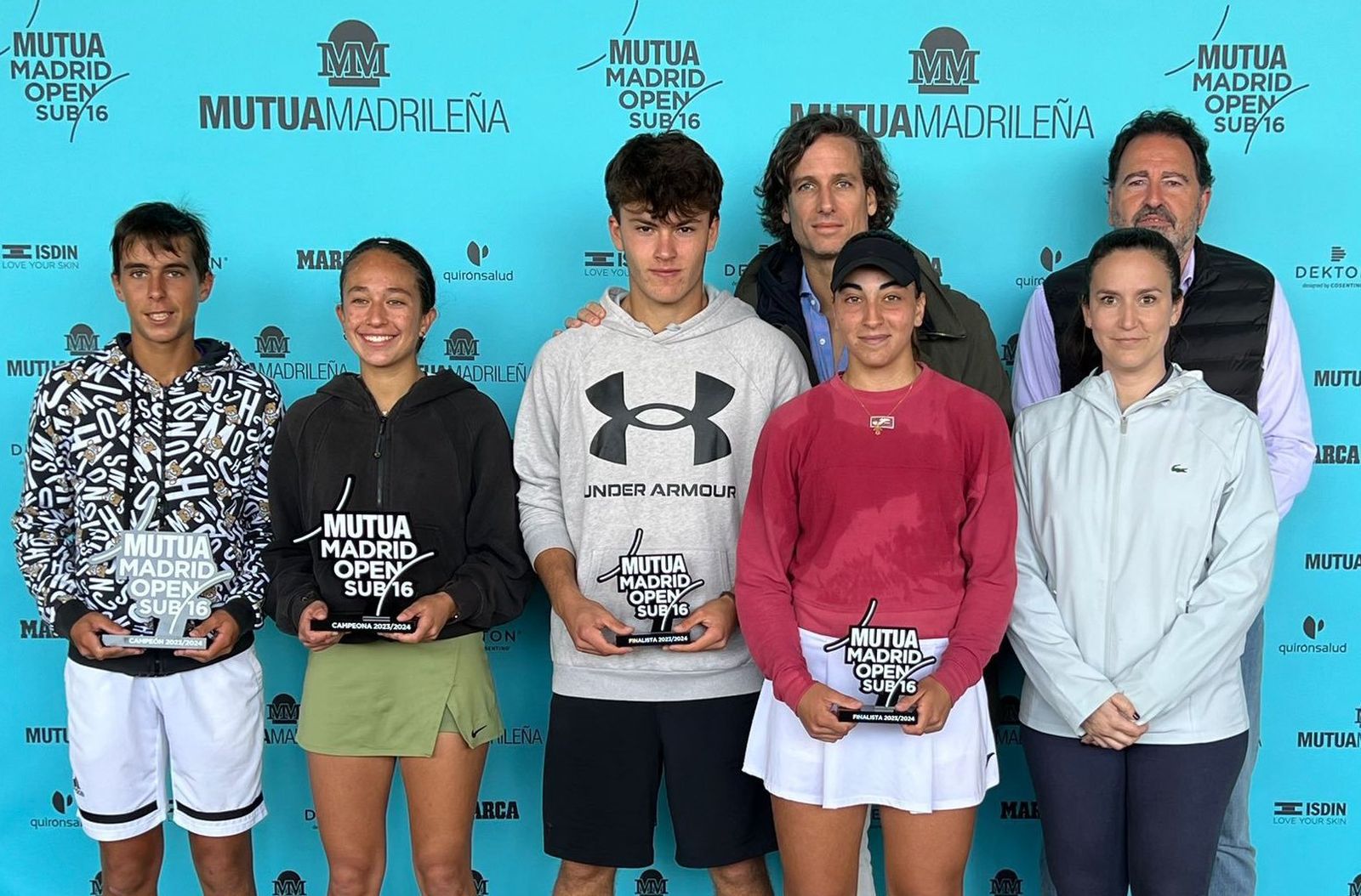 Campeones Mutua Madrid Open Sub'16