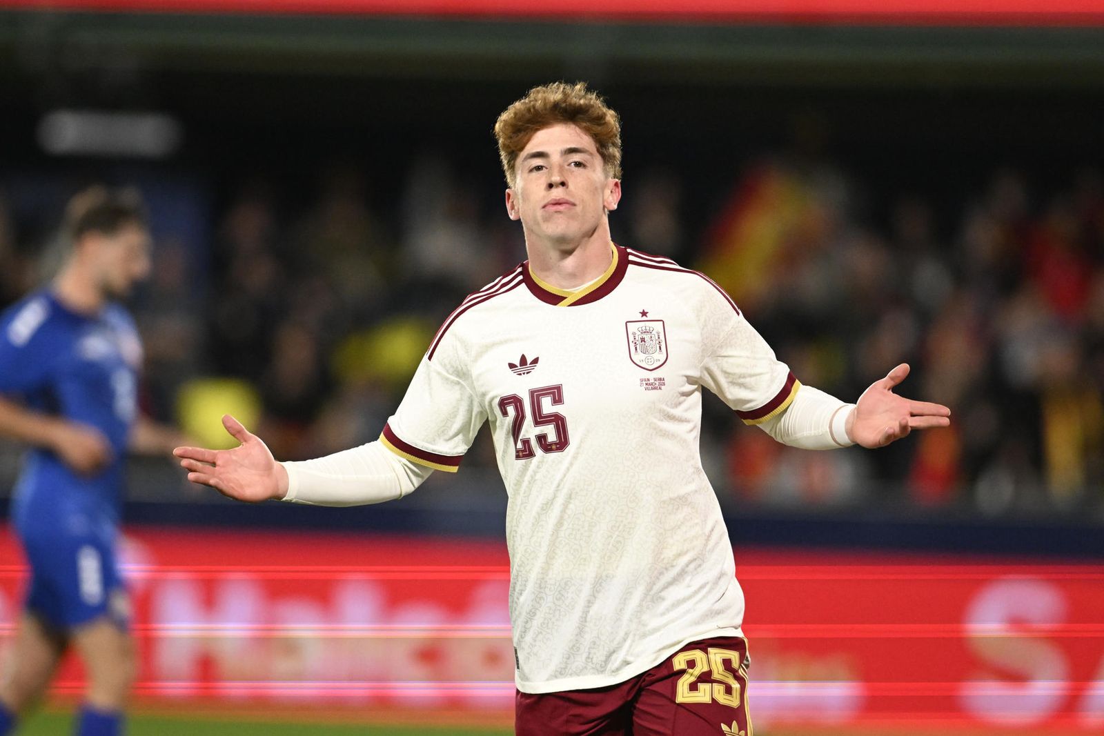 Víctor Muñoz ante Serbia