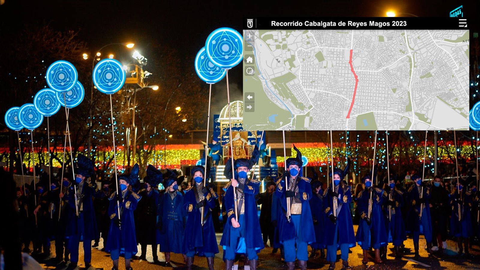 Así será la Cabalgata de Reyes 2023: horario y recorrido