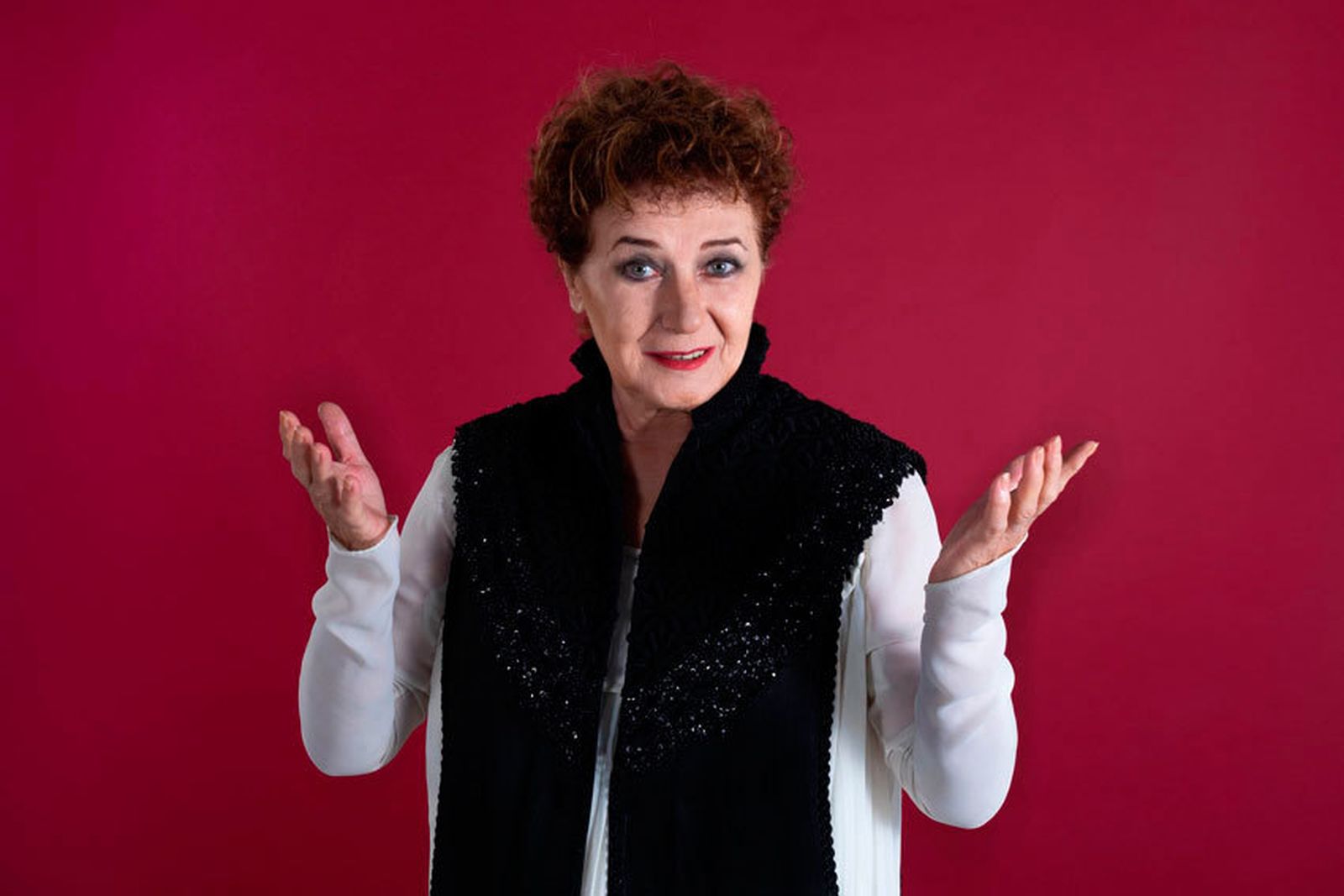 Beatriz Carvajal representa la 'cara amable de la muerte' en el teatro Fernán Gómez