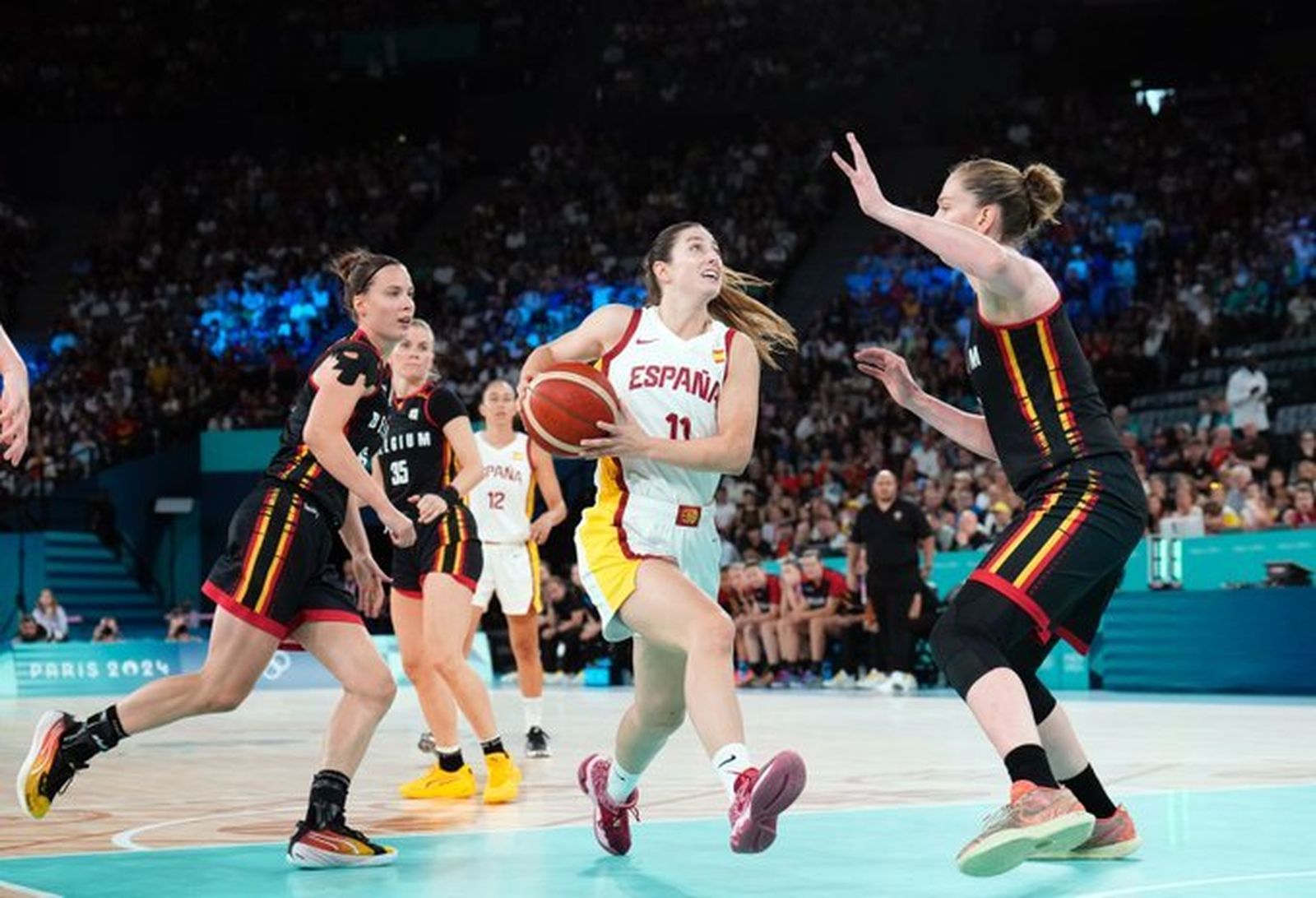 66-79. España cae ante Bélgica, que pasa a semifinales