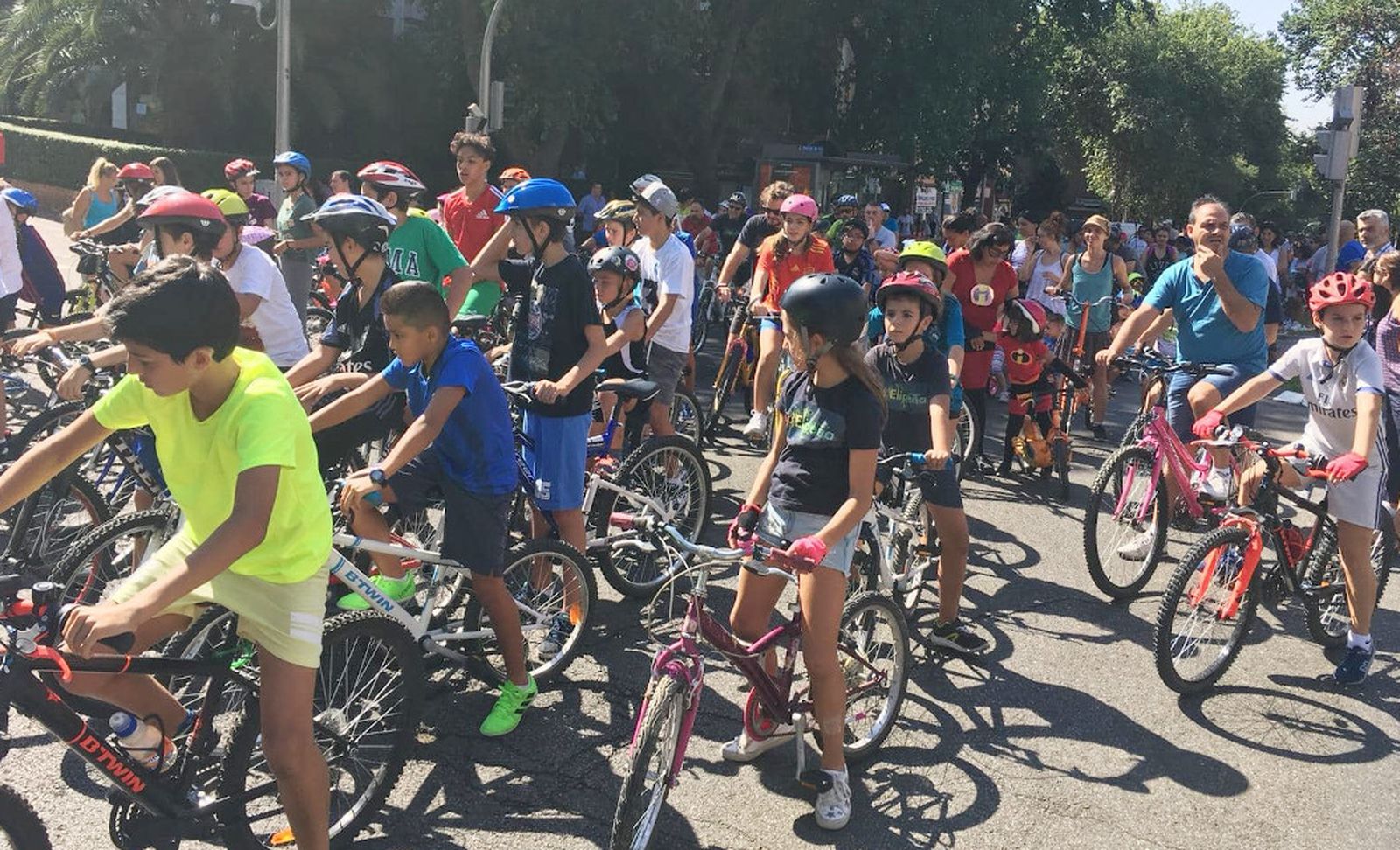 Fiesta de la Bicicleta en La Elipa, Ciudad Lineal