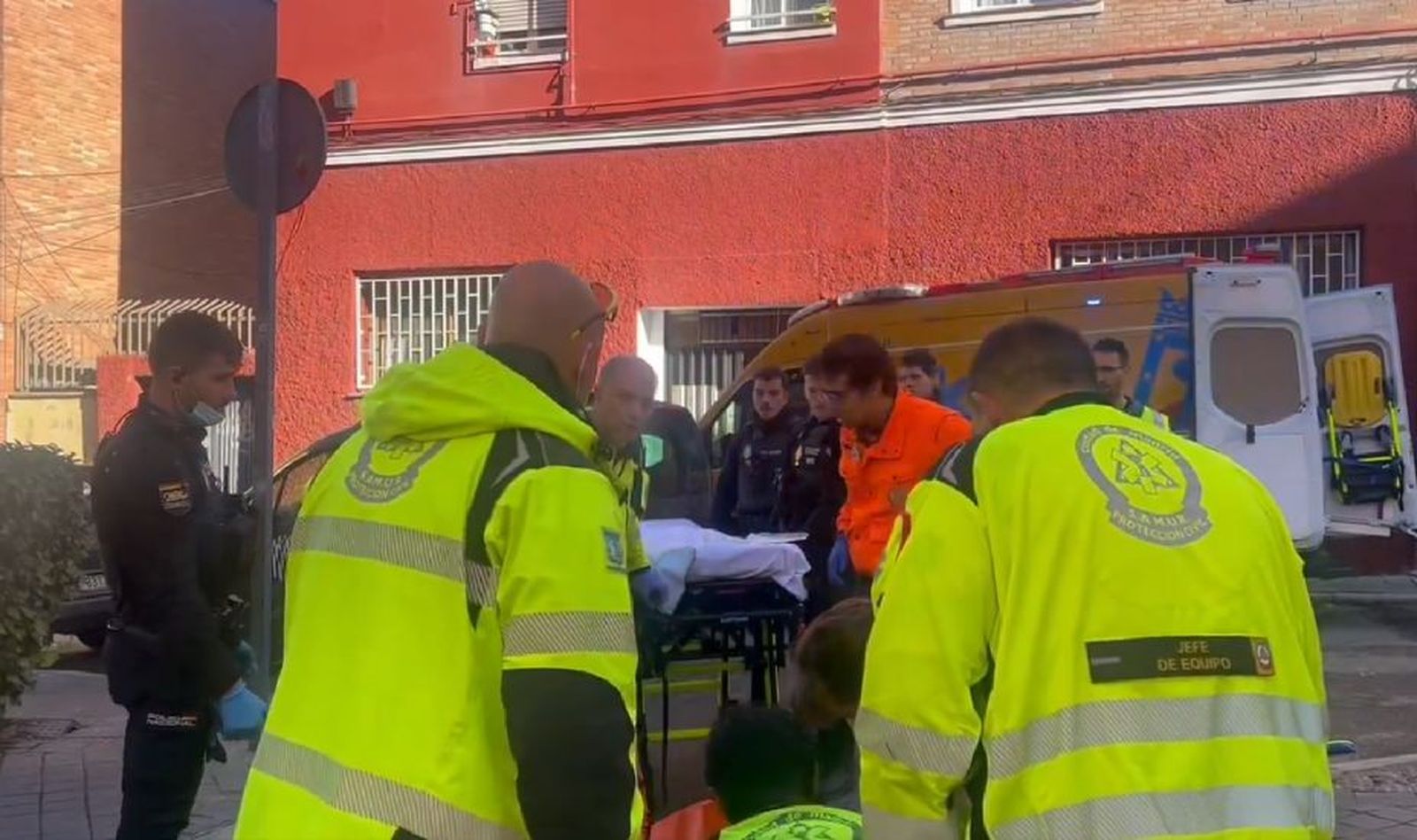 Atropello en Puente de Vallecas
