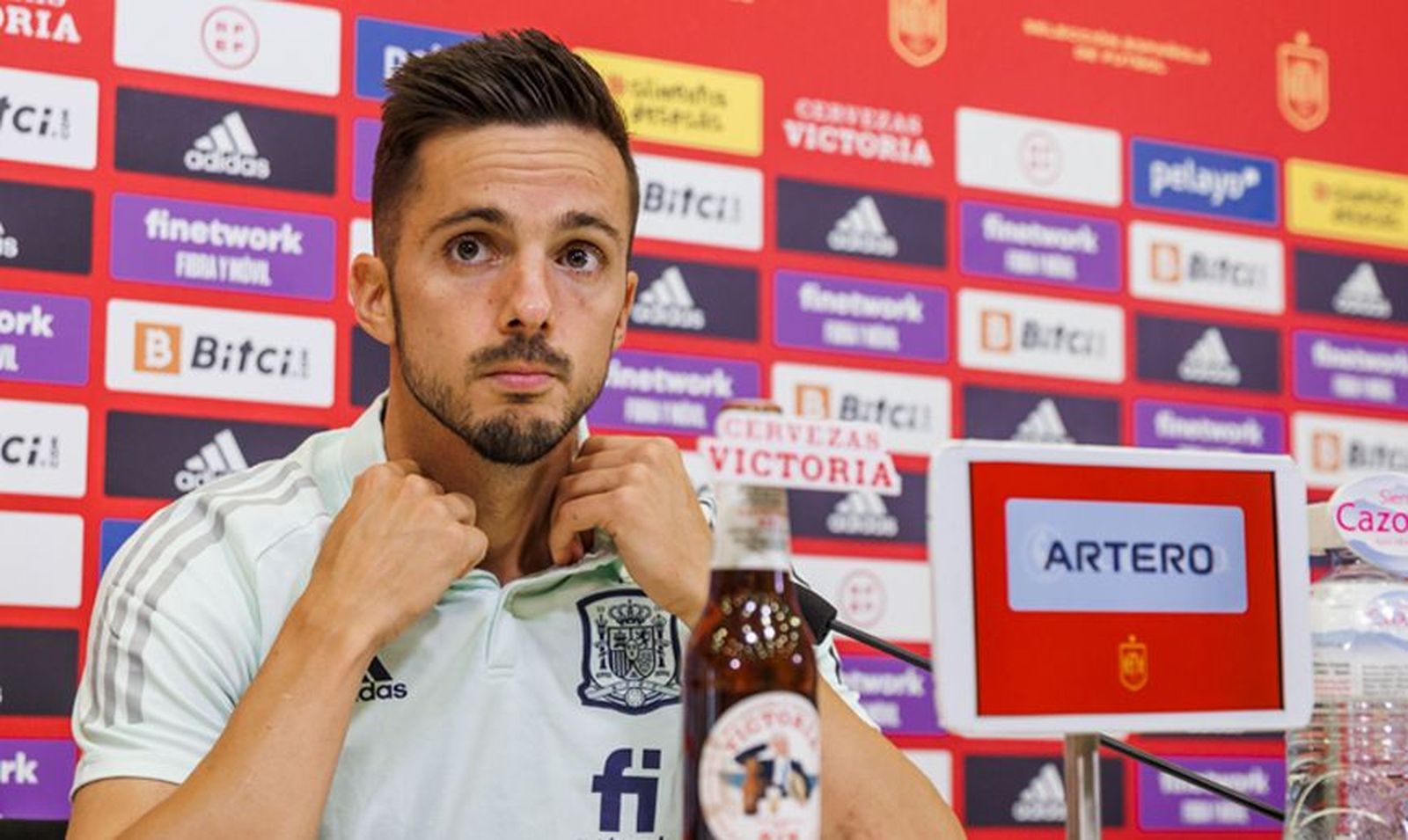 Sarabia: "La Liga de las Naciones es una competición que nos motiva"