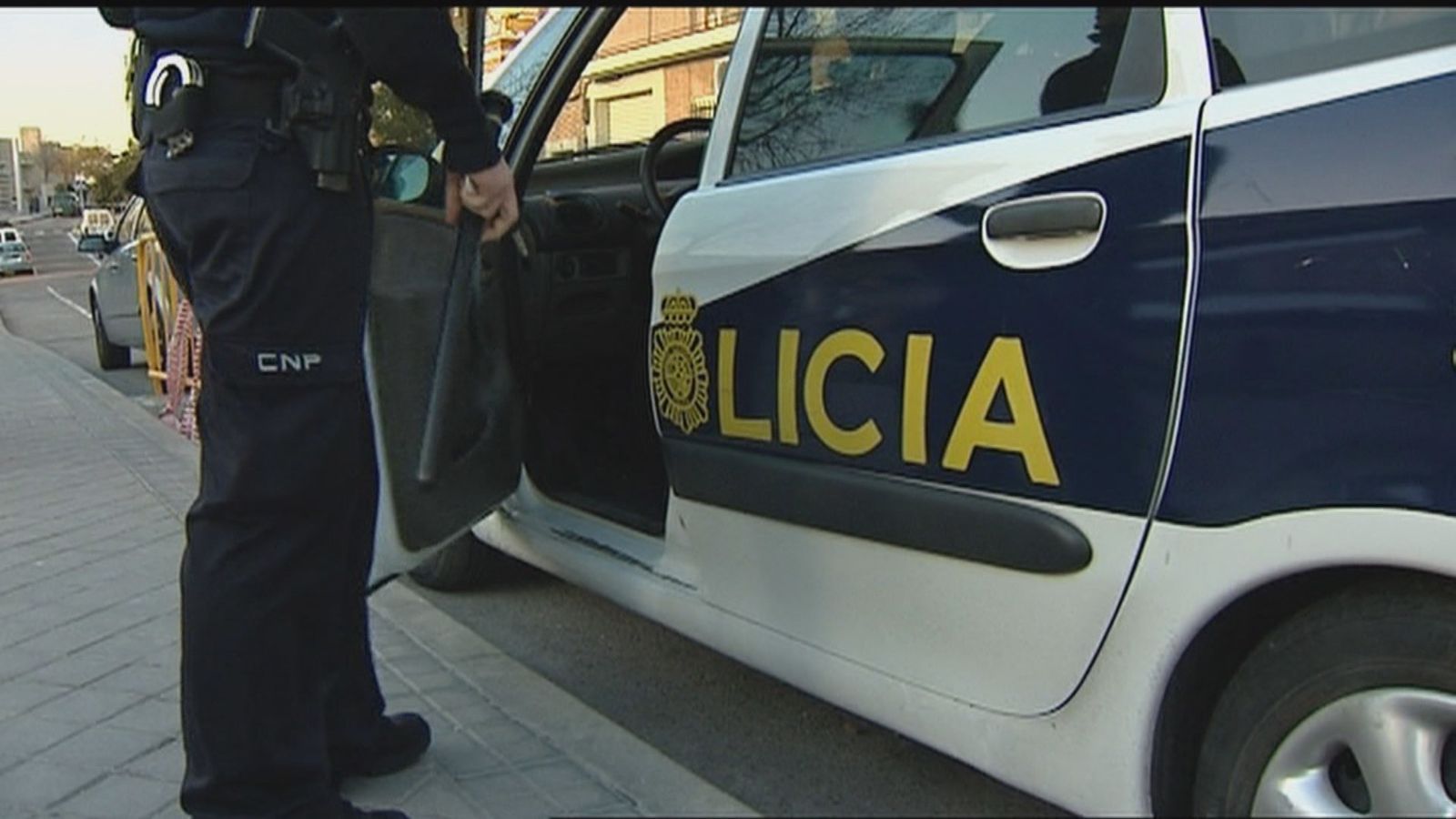 Un coche de la Policía Nacional