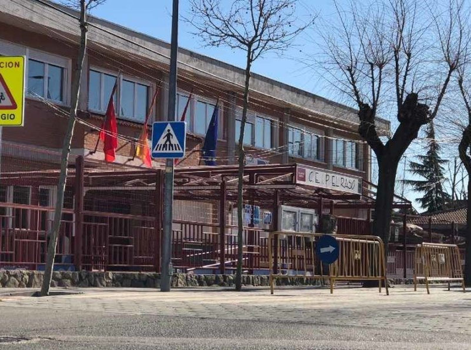 Colegio púbico 'El Raso', en Moralzarzal