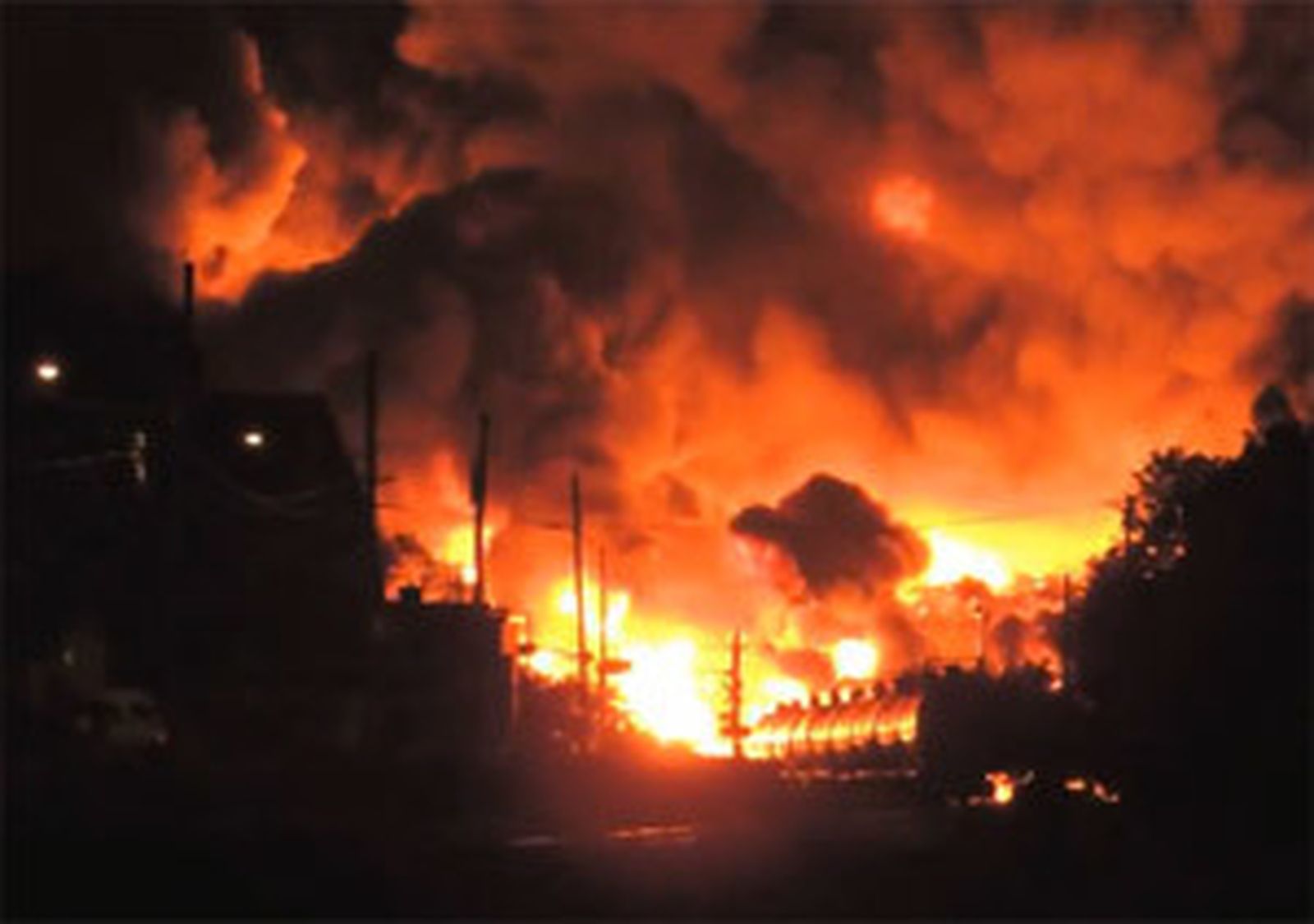 Incendio en Canadá