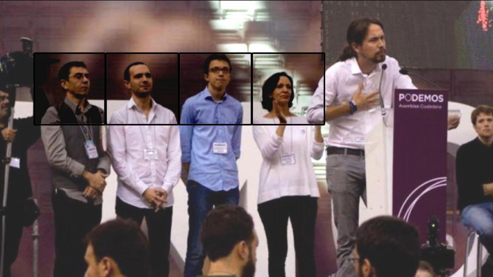 El cambio de Podemos, cinco años después de Vistalegre