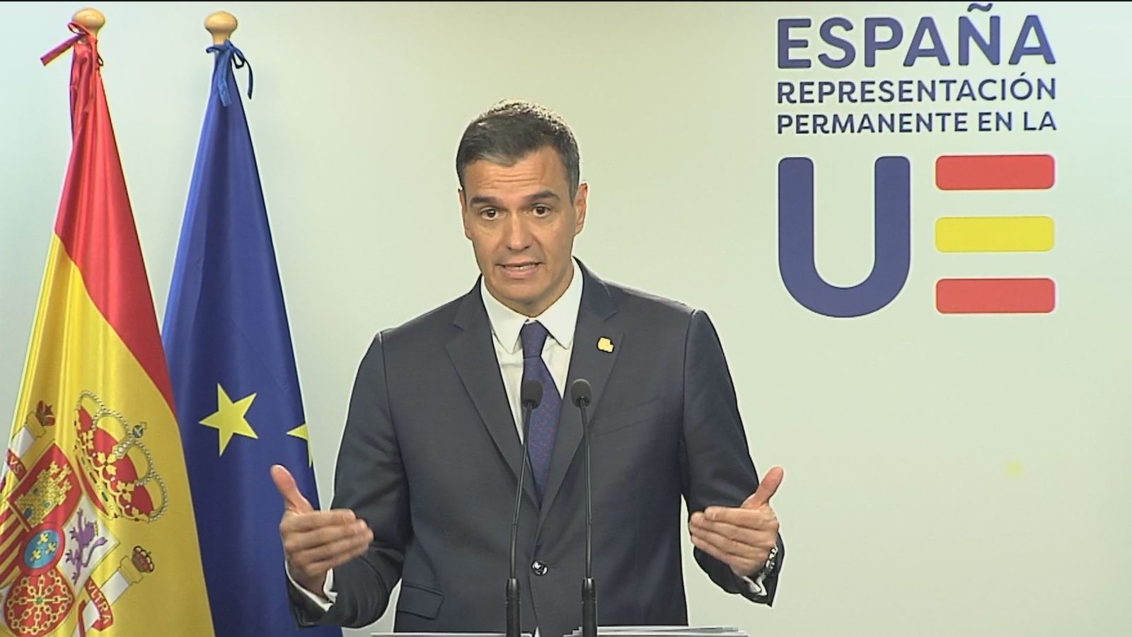 La Junta electoral ha abierto expediente a Pedro Sánchez por unas declaraciones partidistas tras el último Consejo Europeo