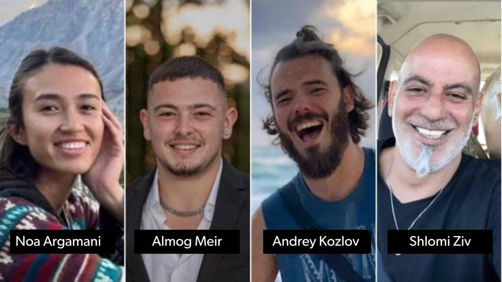 Israel libera a cuatro rehenes de Hamás