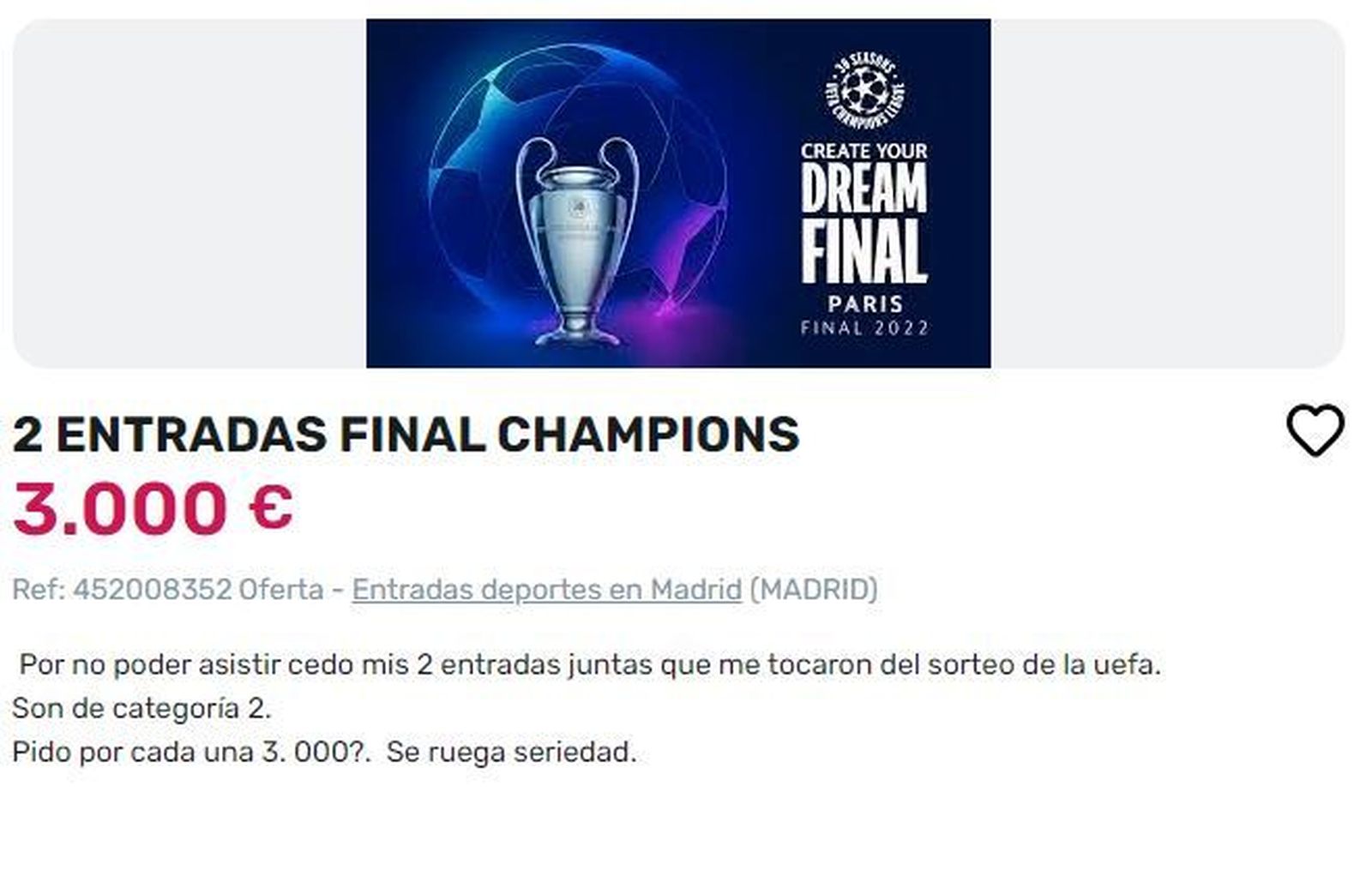 Reventa de entradas