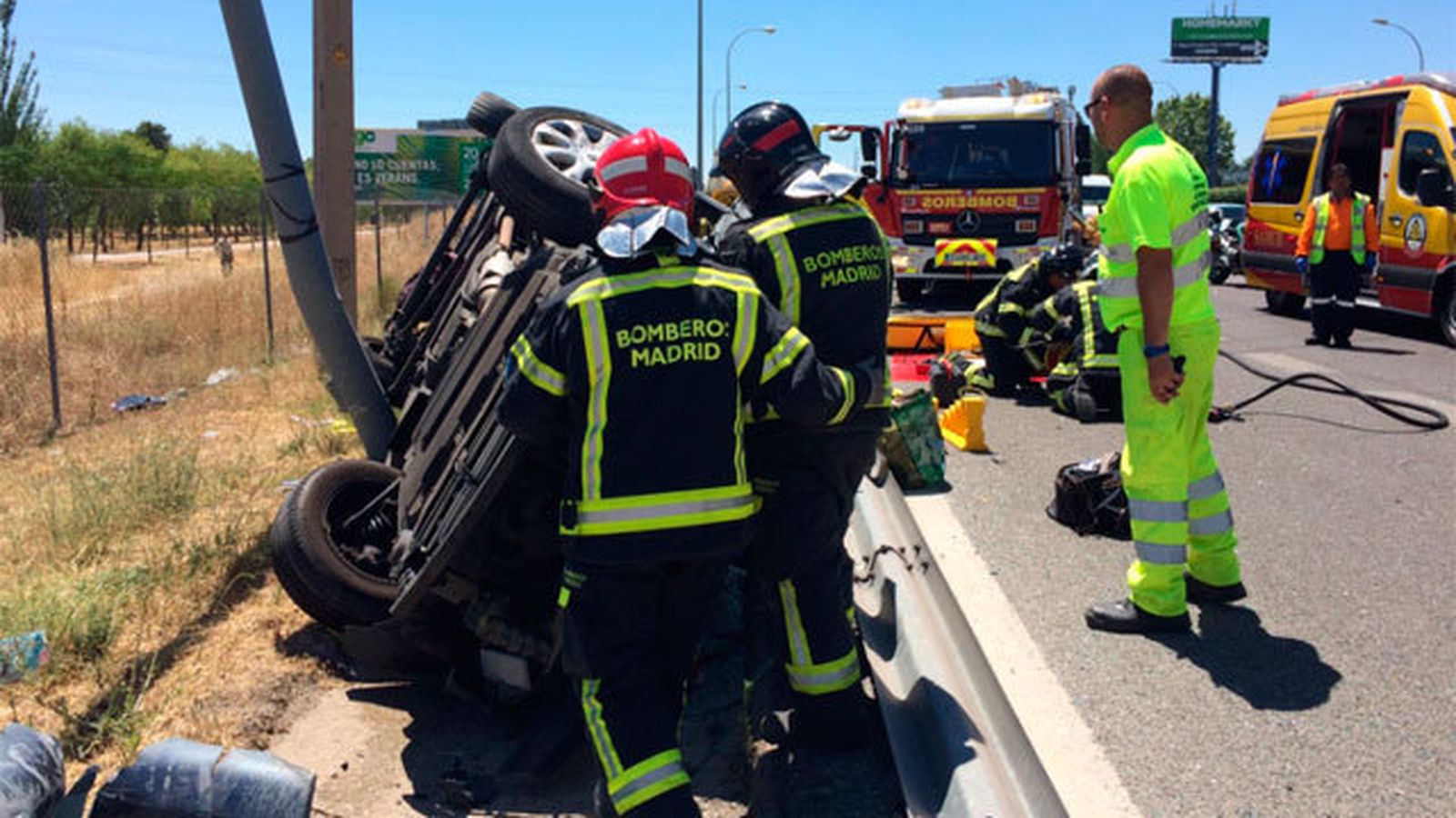 Accidente con una víctima mortal en el kilómetro 8 de la A-42