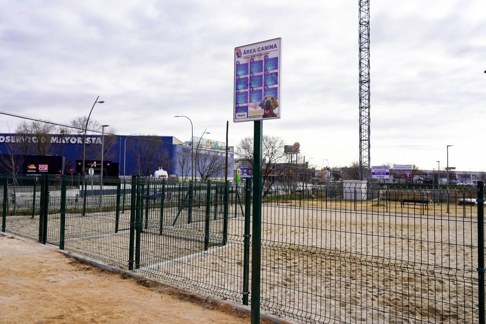 Nueva área canina en Móstoles