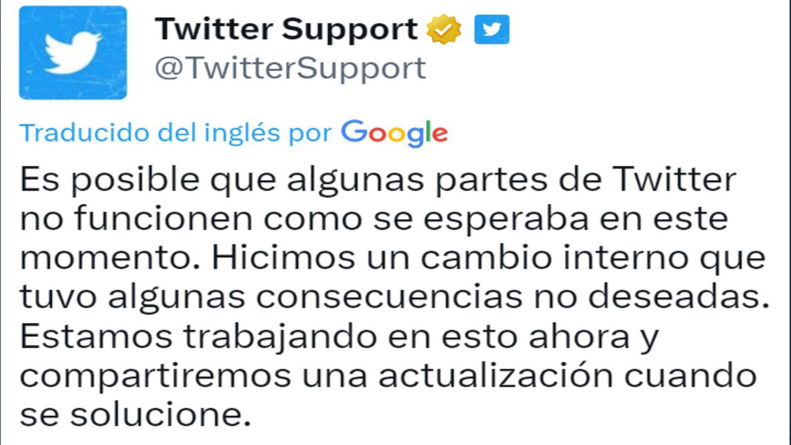 Tuit de Twitter