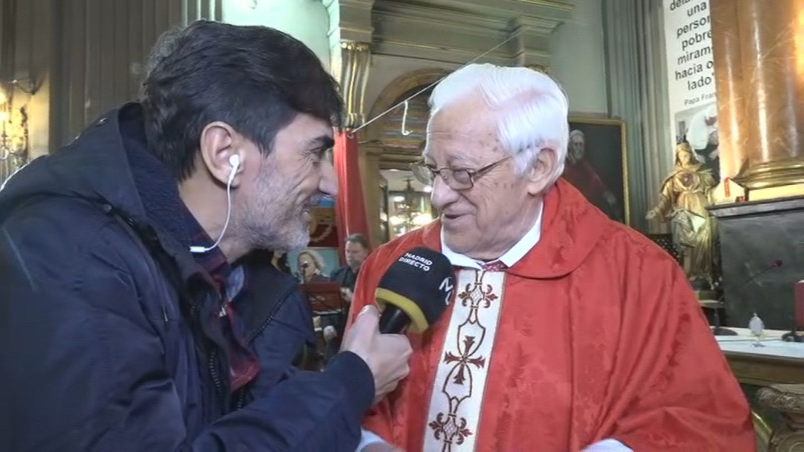 La iglesia de San Antón, visita obligada de muchos madrileños enamorados