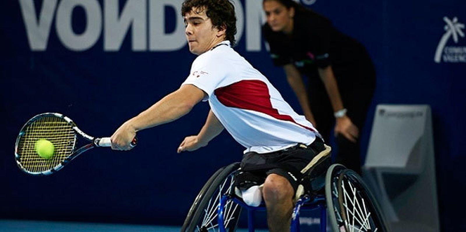 Daniel Caverzaschi, campeón del Master Nacional de Tenis en silla de ruedas