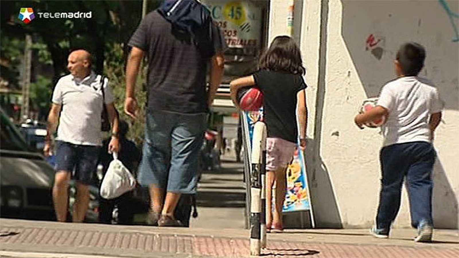 Niños sólos en la calle