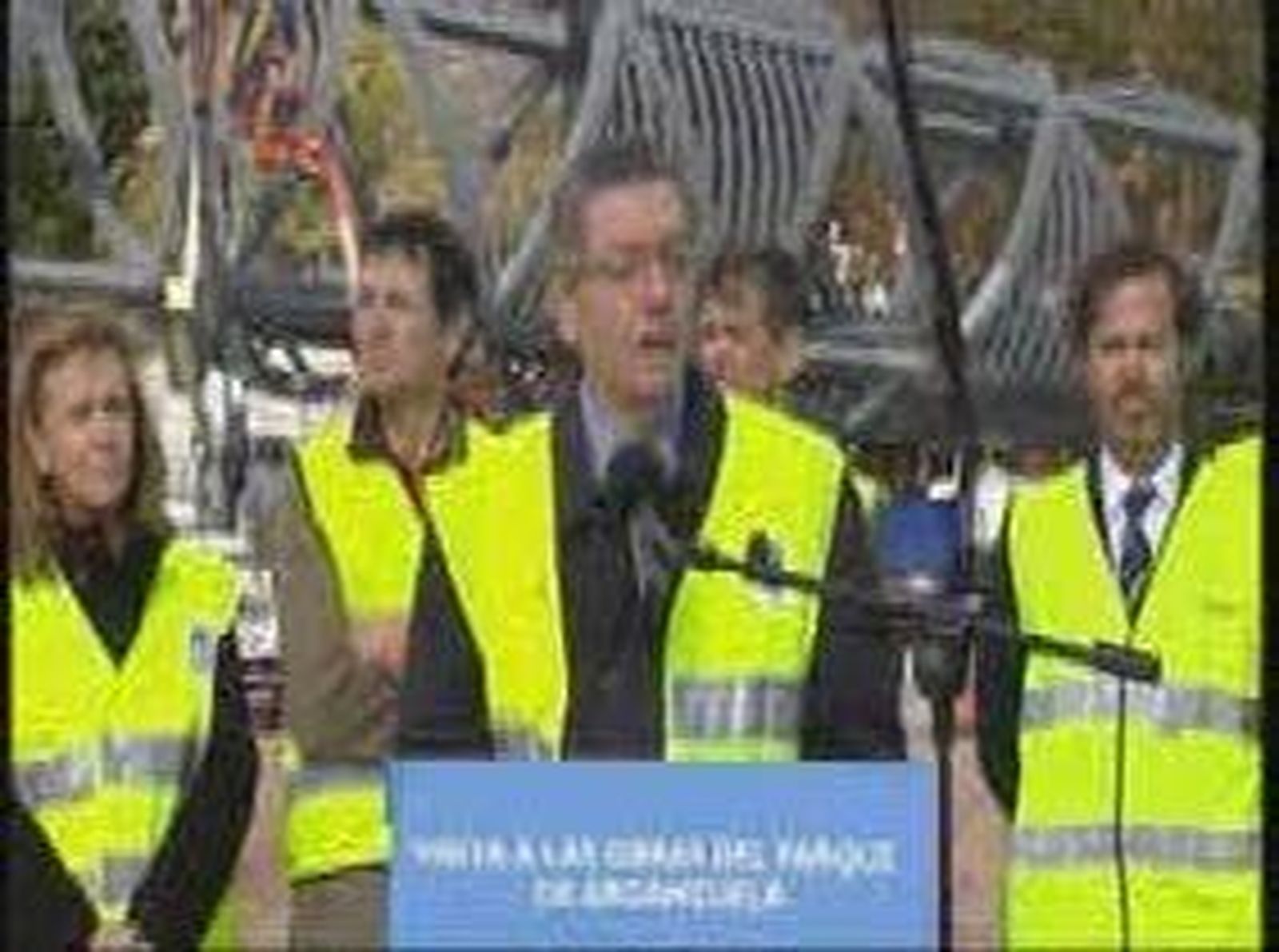 Ruiz-Gallardón visita el Parquye de Arganzuela