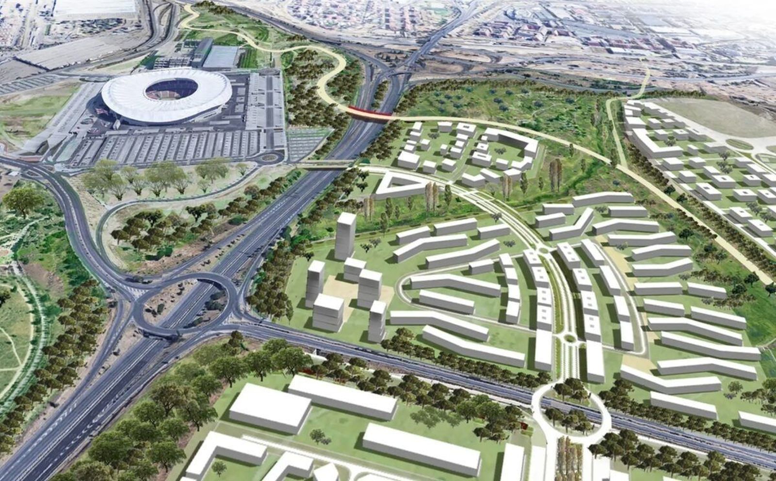Madrid crece en San Blas: más de 18.000 viviendas formarán el barrio 'La Nueva Centralidad del Este'
