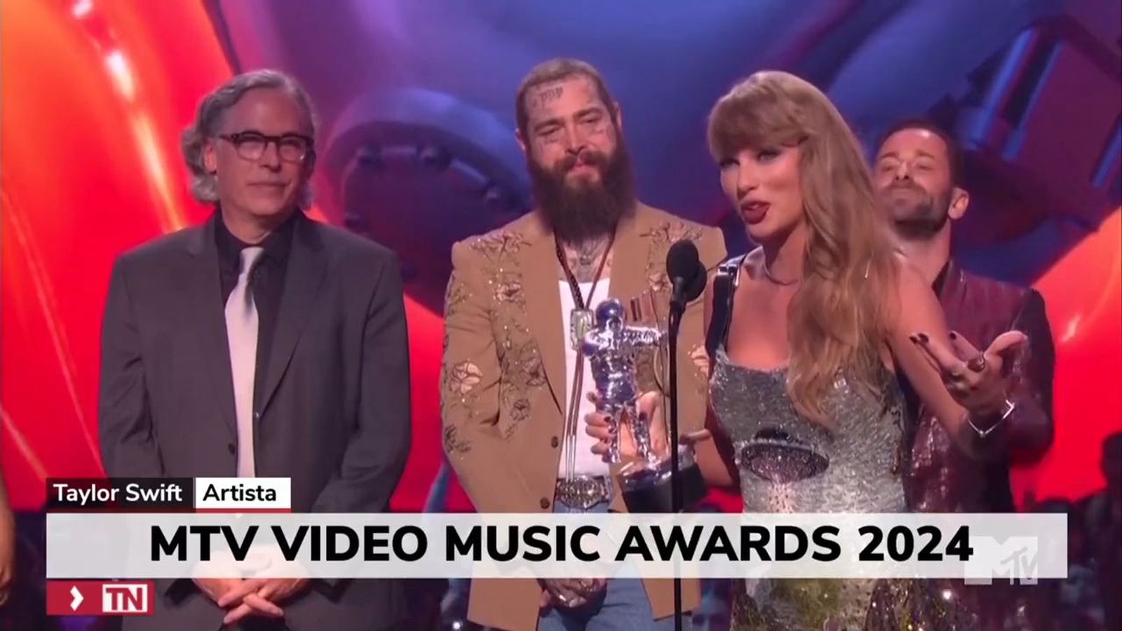 Taylor Swift triunfa en los MTV