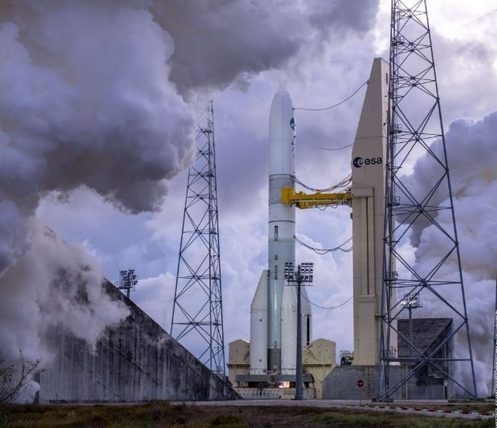 Ensayo del motor central del Ariane 6