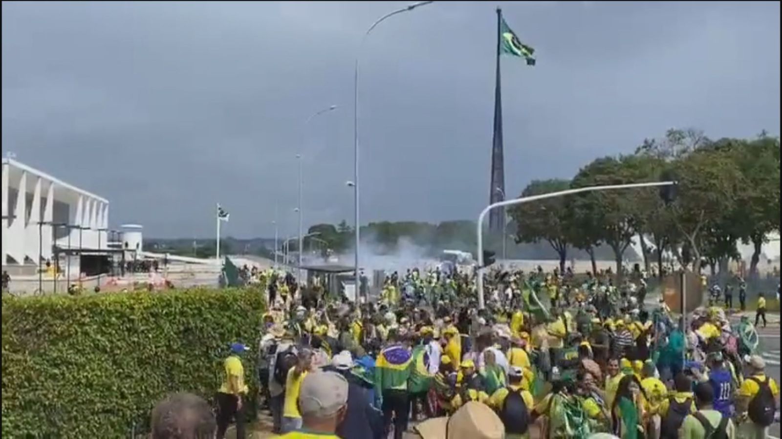 Asalto a los poderes de Brasil