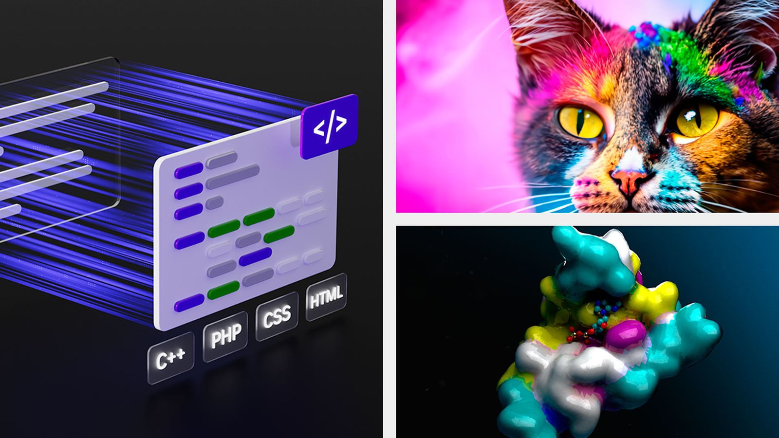 Creaciones en 3D utilizando modelos con inteligencia artificial generativa