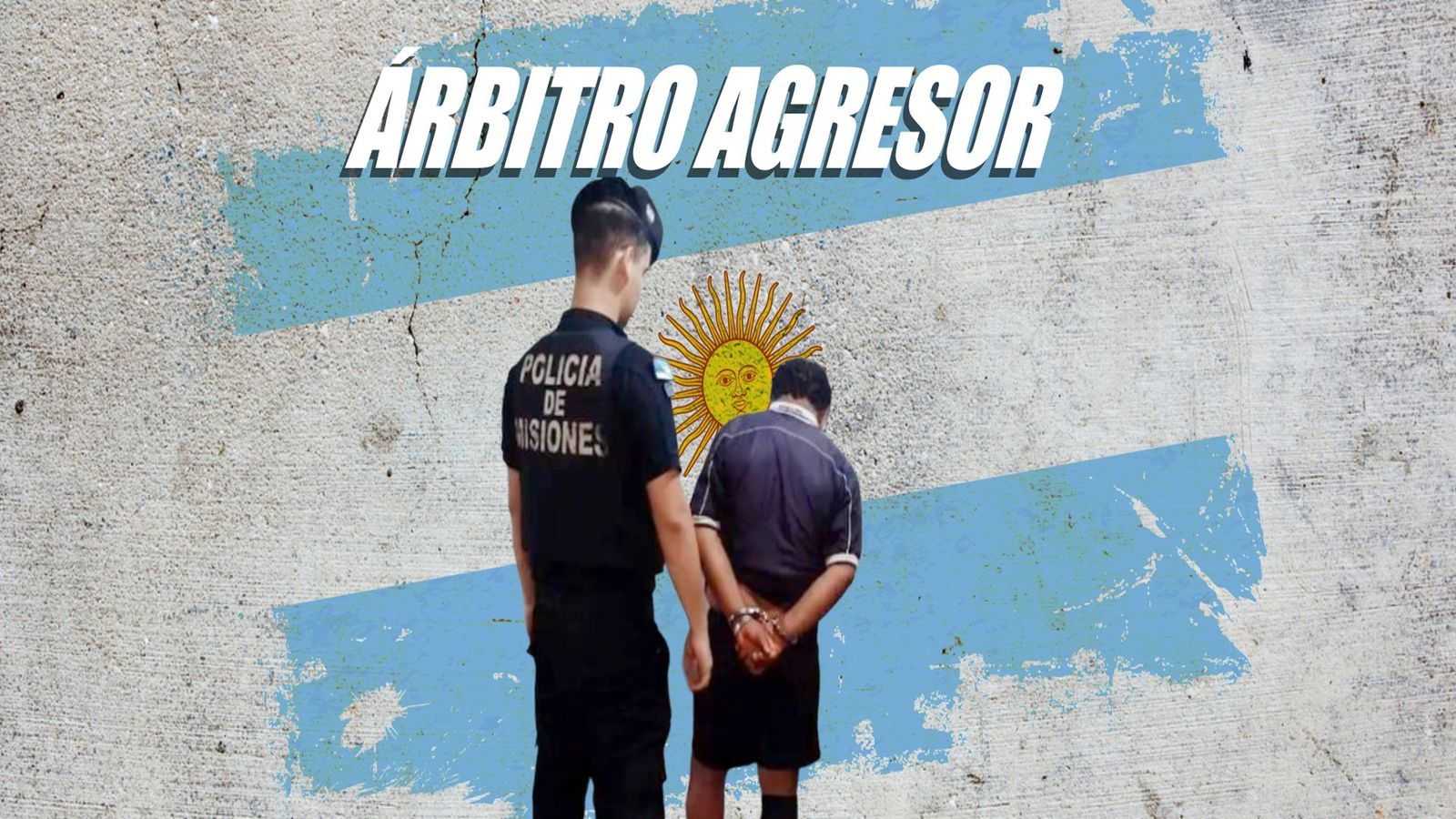 Un árbitro apuñala a un jugador en Argentina
