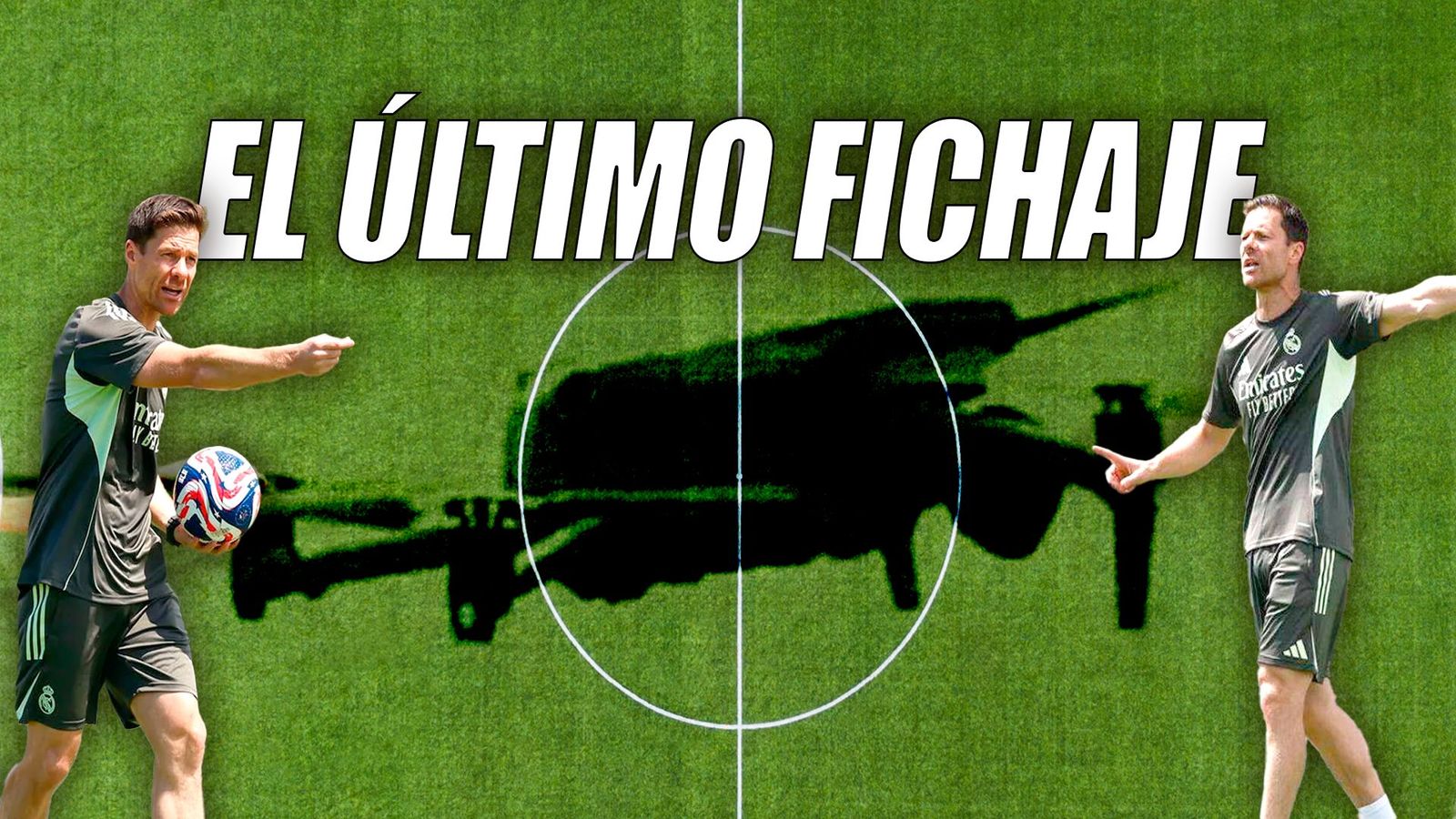 Xabi Alonso 'espía' los entrenamientos del Real Madrid con drones