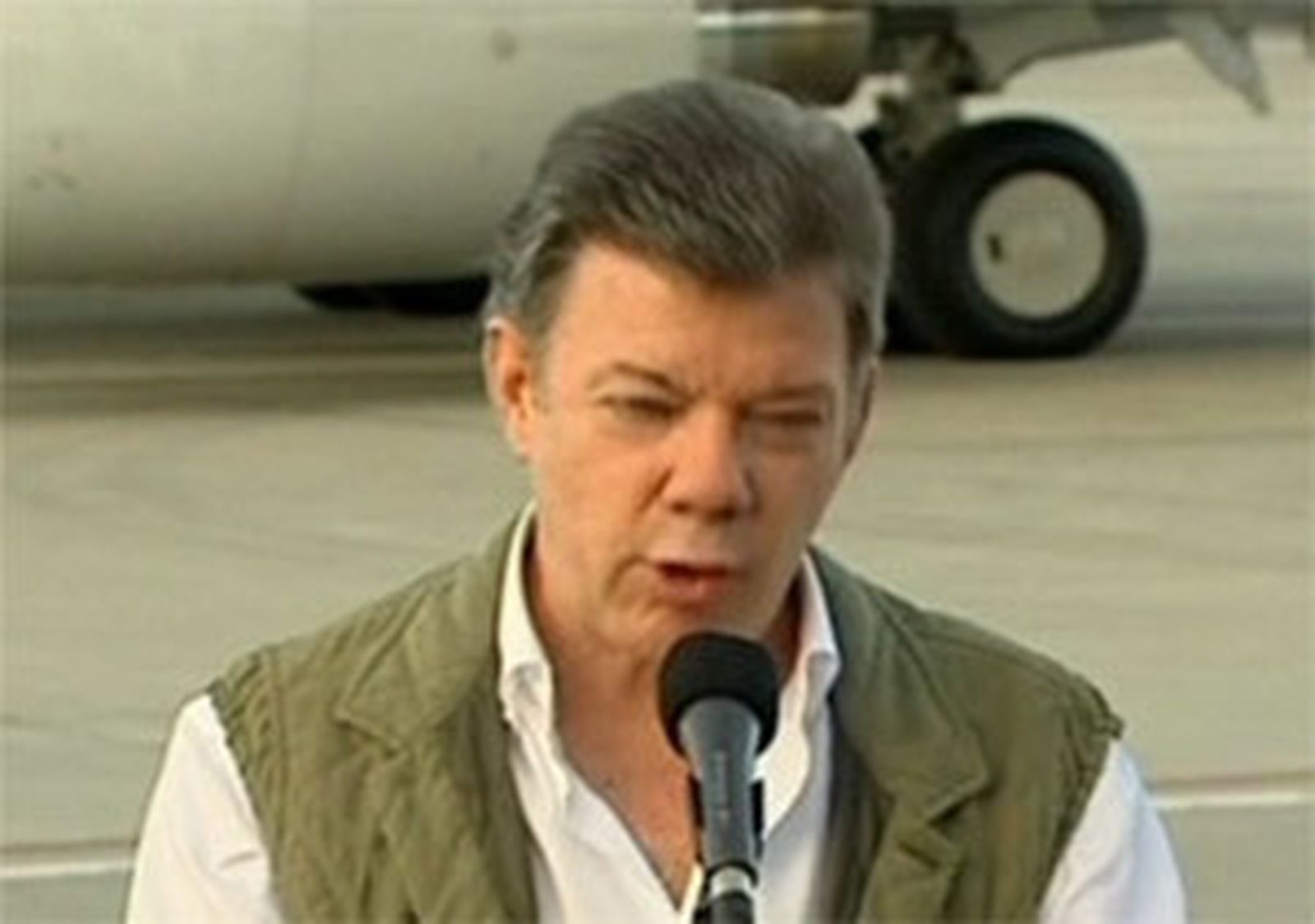 Santos, presidente de Colombia