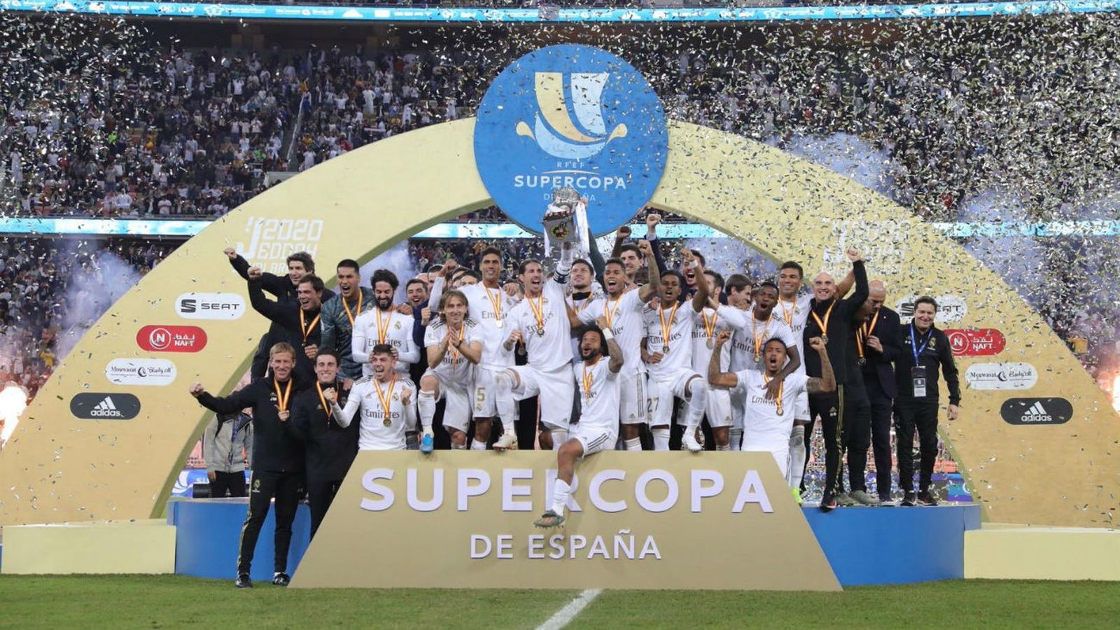 Real Madrid, campeón de la Supercopa de España