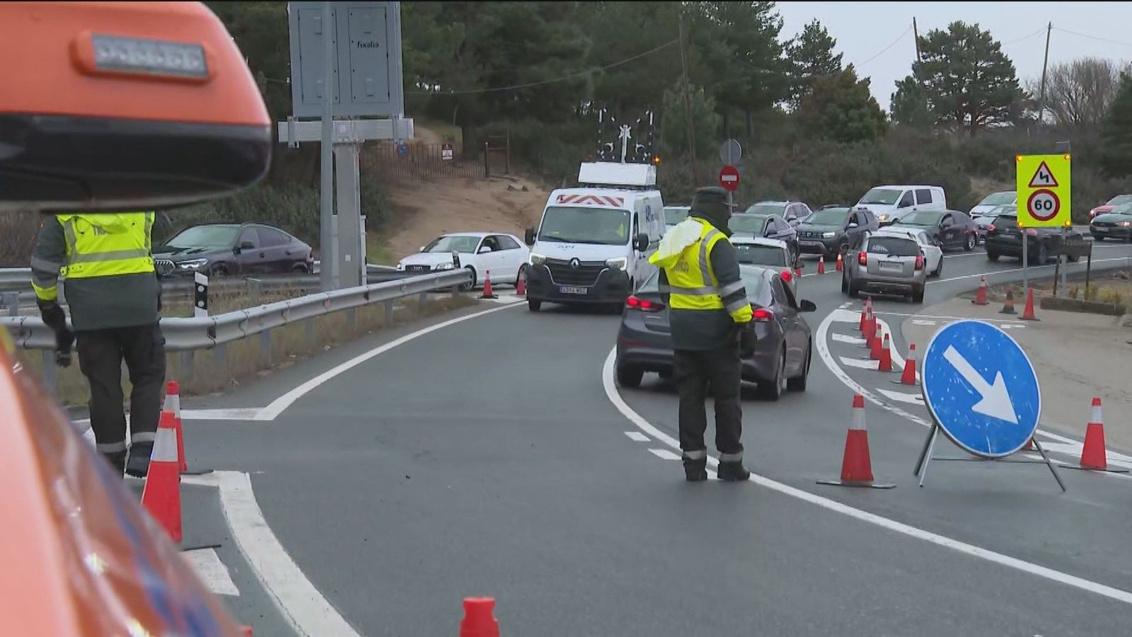 Empleados, vecinos y buses tendrán prioridad en los accesos a la sierra