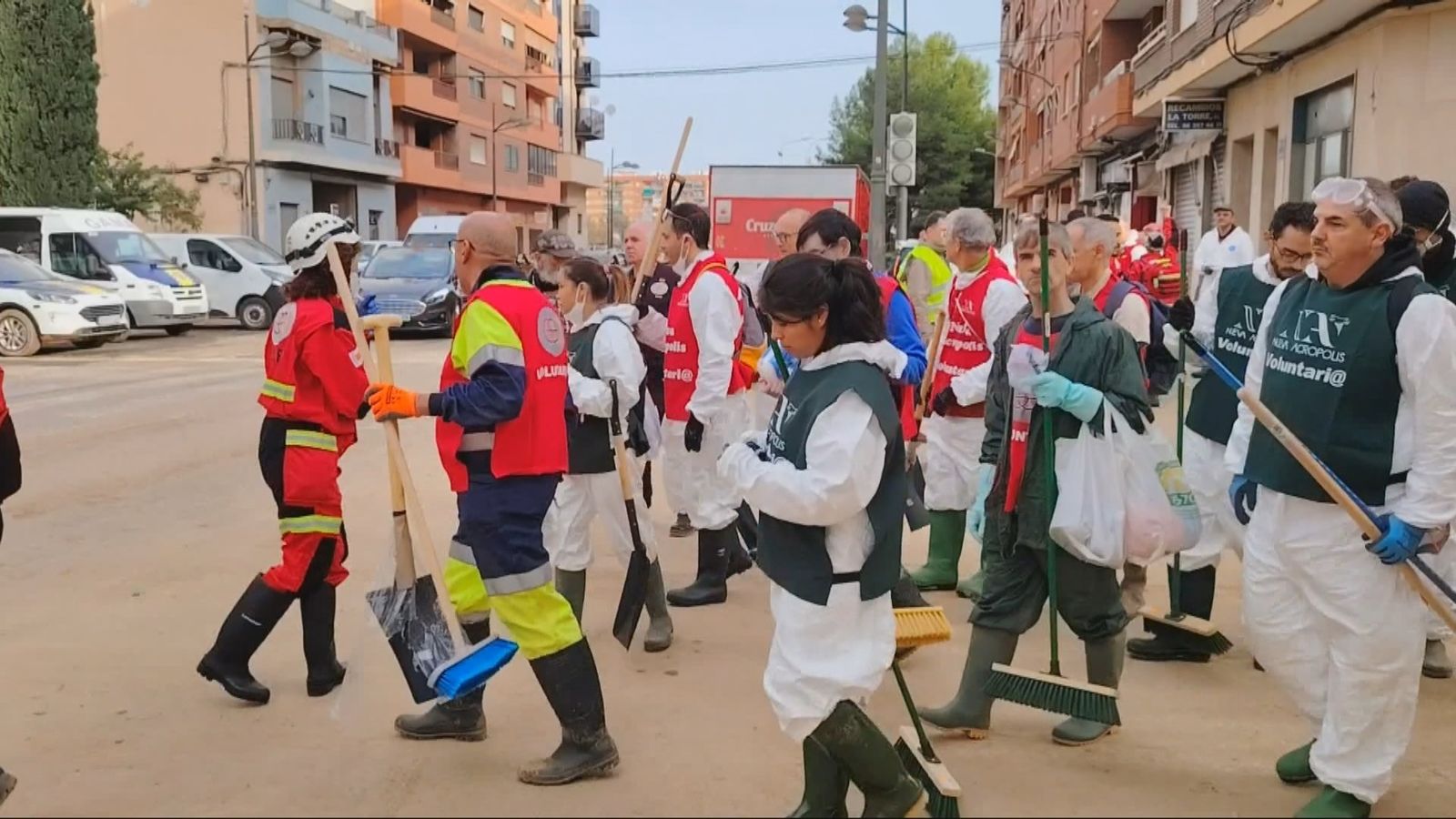 Voluntarios en Valencia