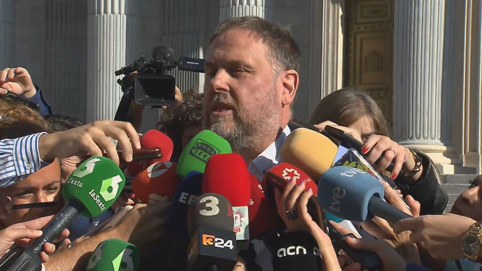 Junqueras asegura que la amnistía forma parte del acuerdo para la investidura de Sánchez