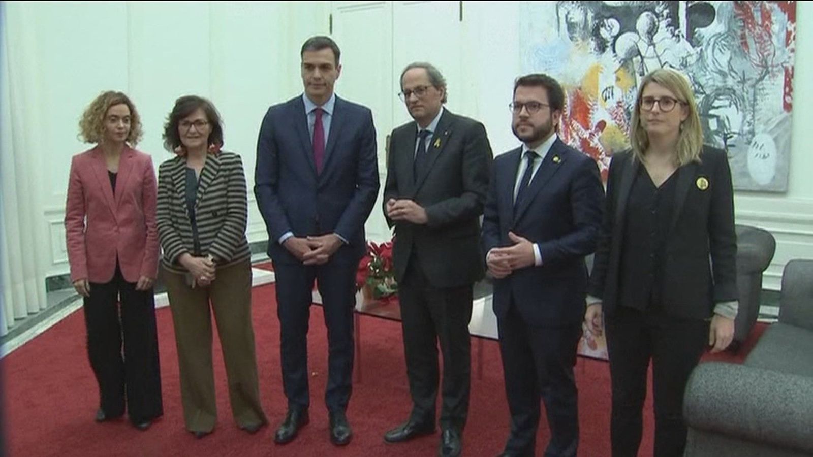 El Gobierno y la Generalitat catalana intercambian nombres para que sea el "relator"